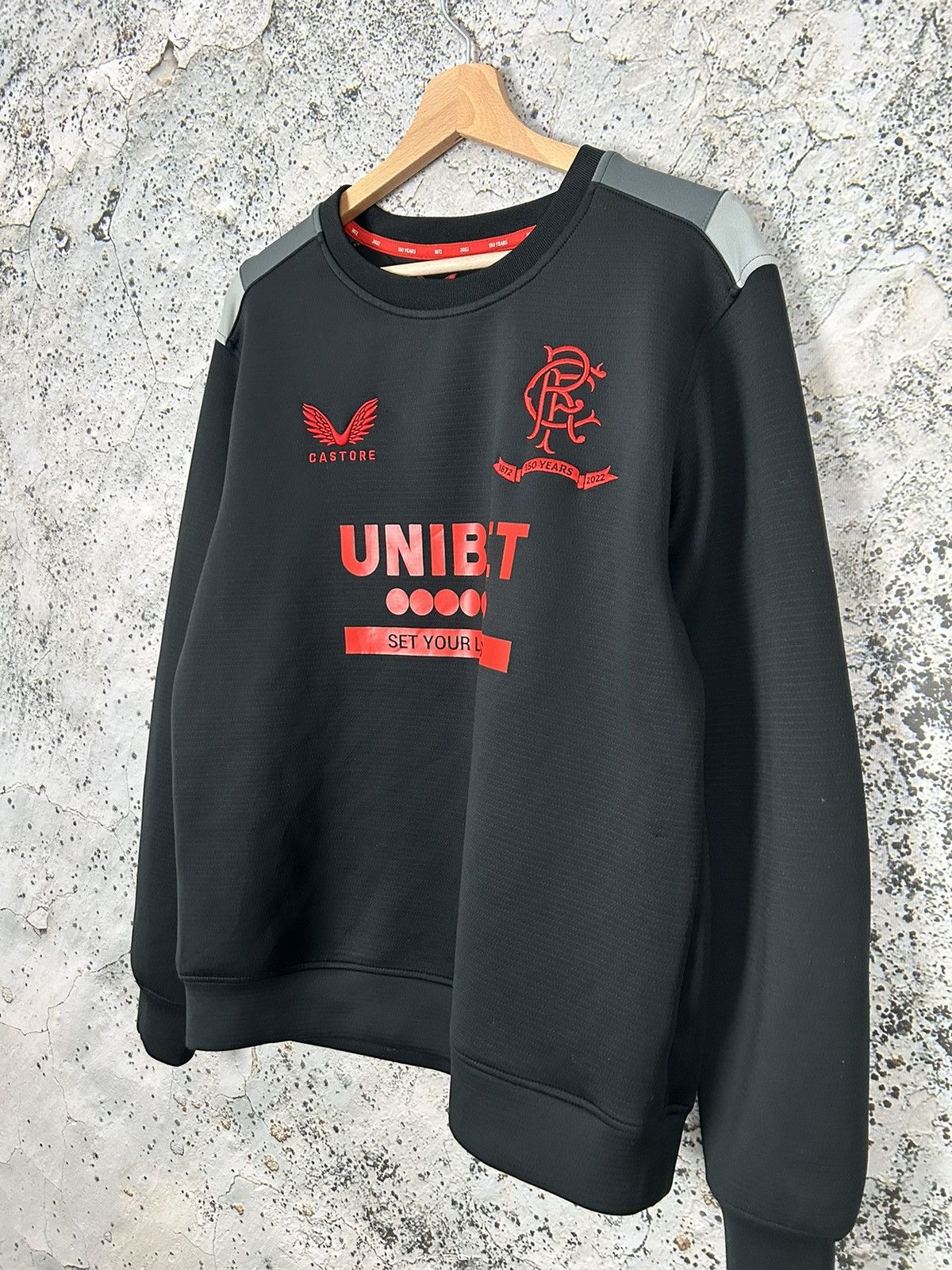 Vintage Glasgow Rangers Castore Soccer Sweatshirt Football Size US M / EU 48-50 / 2 - 2 Thumbnail