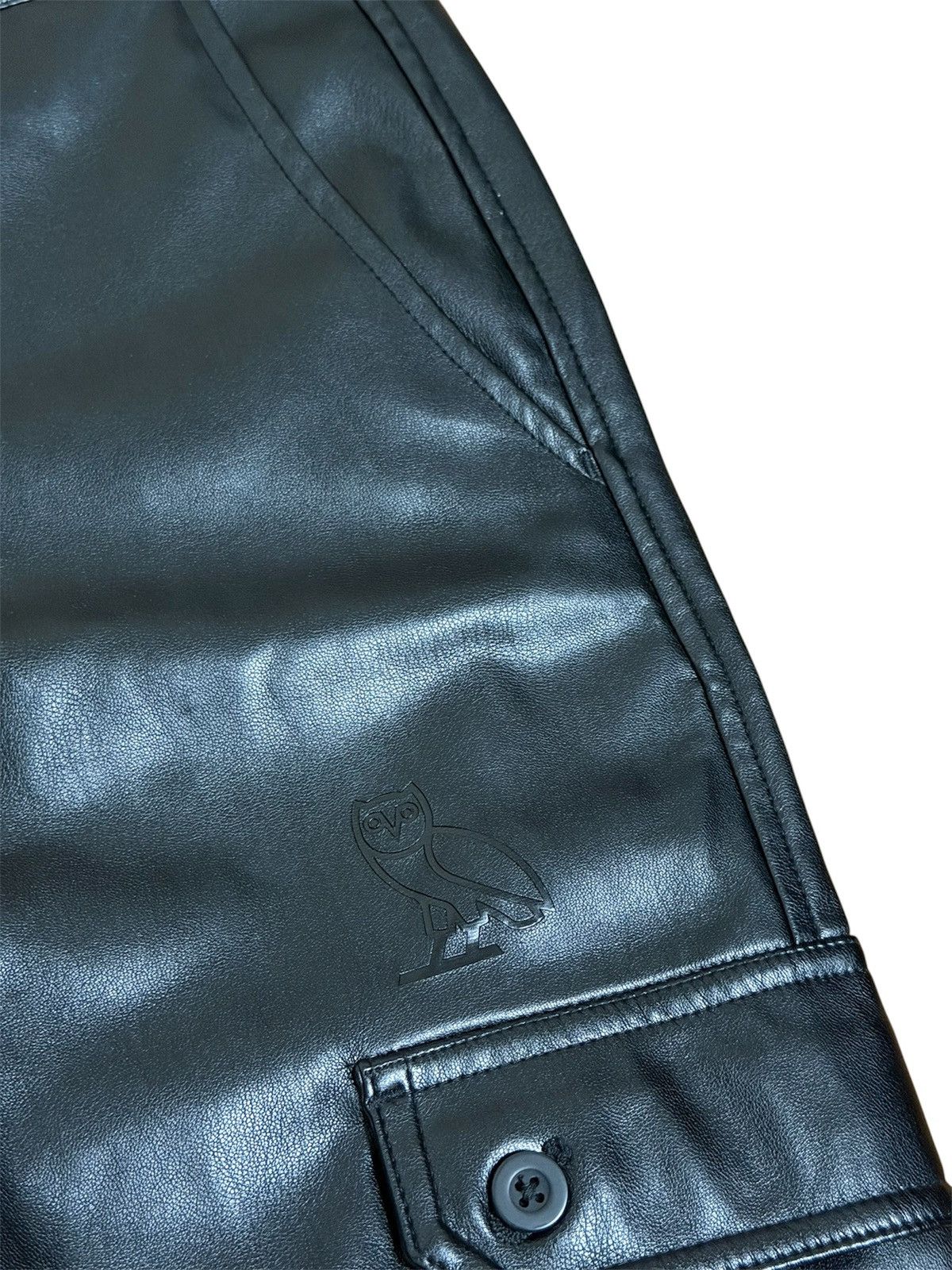 October's Very Own 🔥OVO Women’s Vegan Leather Cargo Pants/Octobers Very Own Size 27" / US 4 / IT 40 - 5 Thumbnail