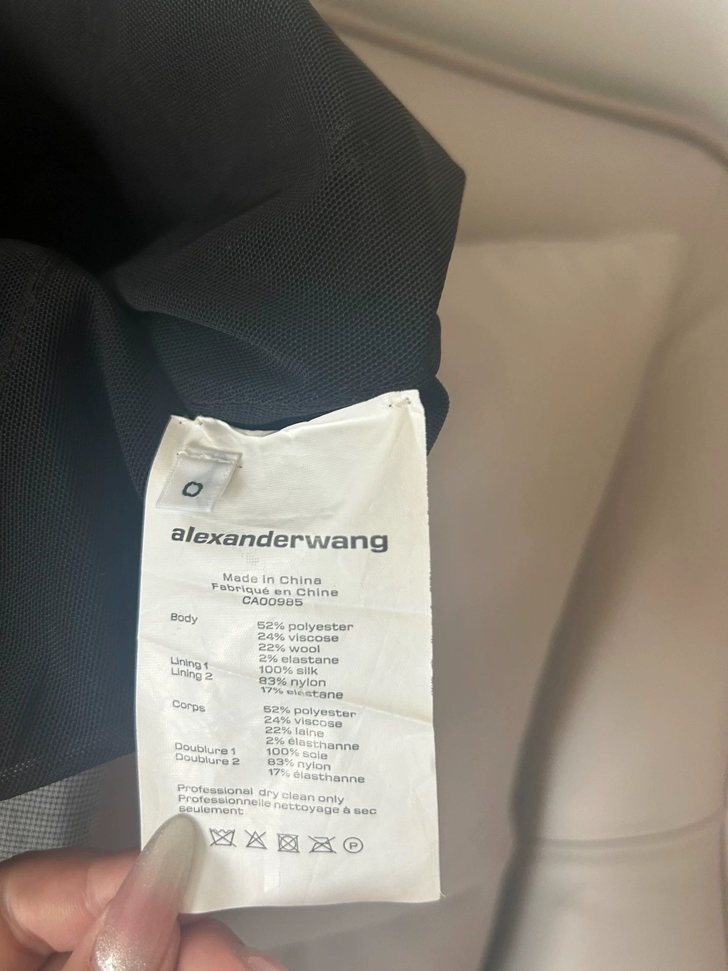 Alexander Wang Alexander Wang women's authentic dress 0 Size XS / US 0-2 / IT 36-38 - 5 Thumbnail