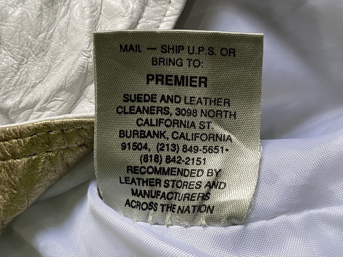 Other UK Vintage 80s Suede Cropped seditionaries White Jackets Size L / US 10 / IT 46 - 13 Thumbnail