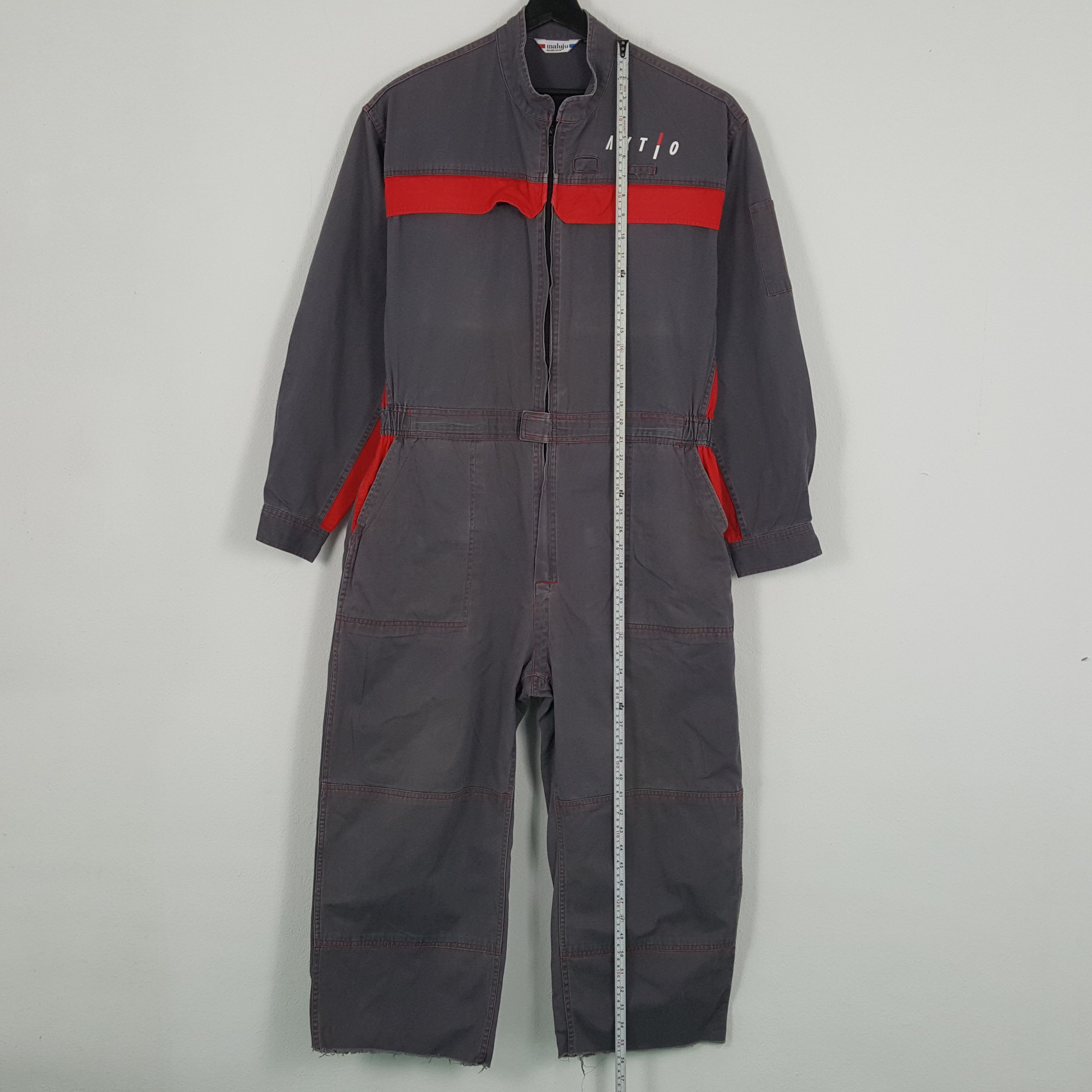Vintage AKTIO Motorsports Workwear Style Coverall Jacket Size US XL / EU 56 / 4 - 7 Thumbnail