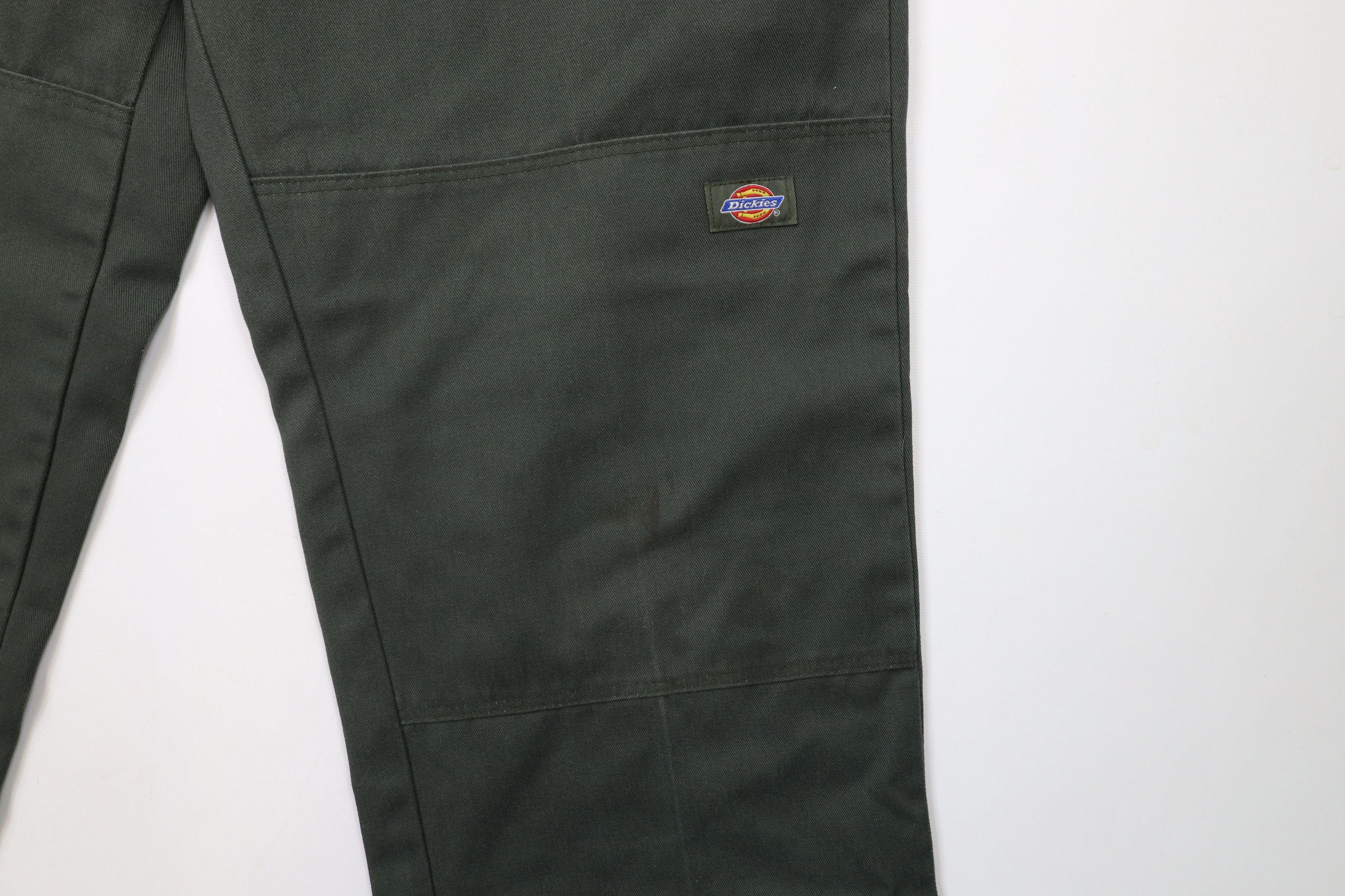 Dickies × Vintage Vintage Dickies Loose Fit Double Knee Work Pants Green Size US 34 / EU 50 - 5 Thumbnail