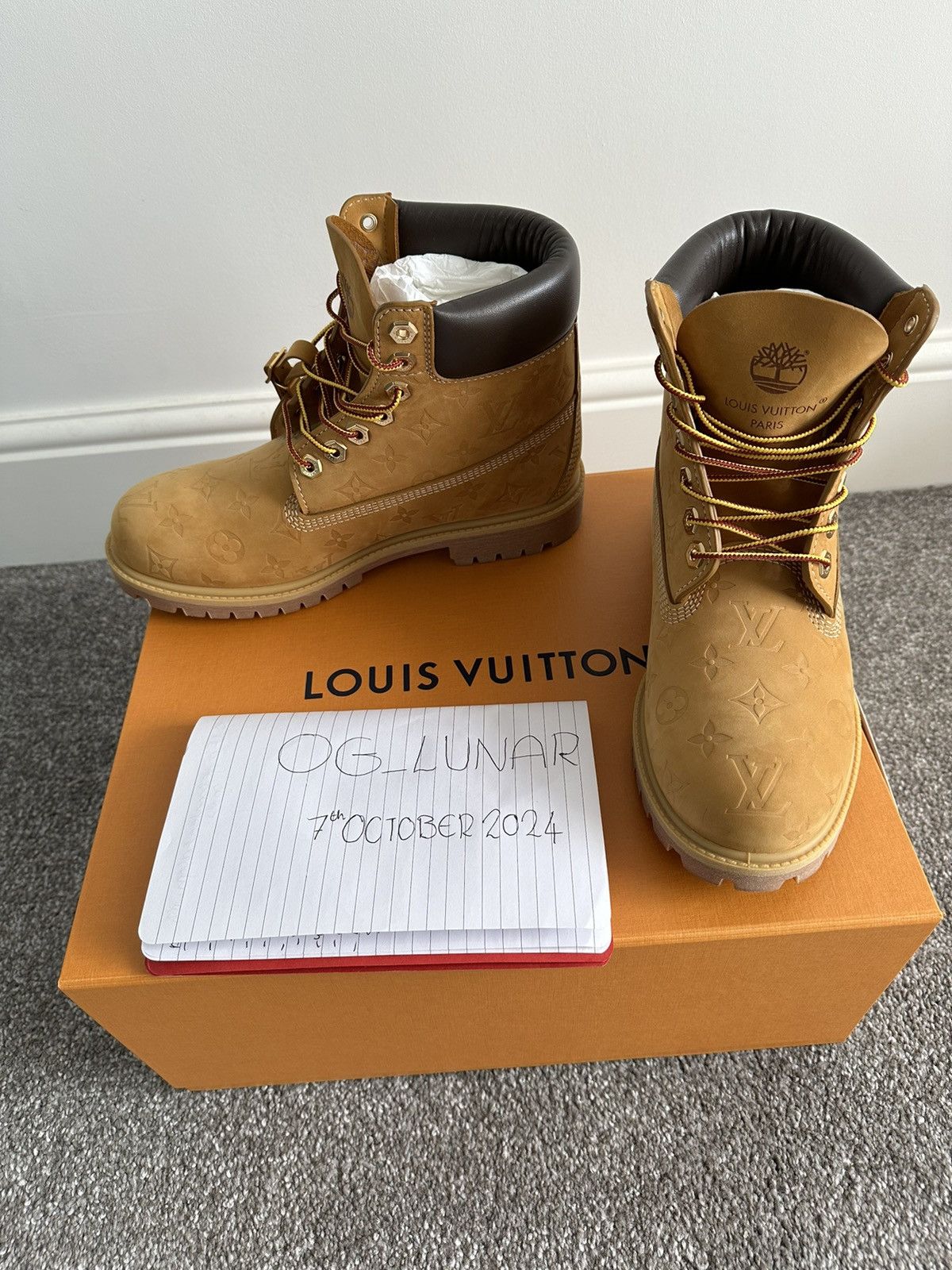 Louis Vuitton × Timberland Louis Vuitton X Timberland 6 Inch Louis Vuitton × Timberland Louis Vuitton X Timberland 6 Inch
