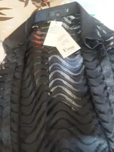 Other Striped Shirt Summer Men Transparent Lace Cutout Shirt Size US M / EU 48-50 / 2 - 3 Thumbnail