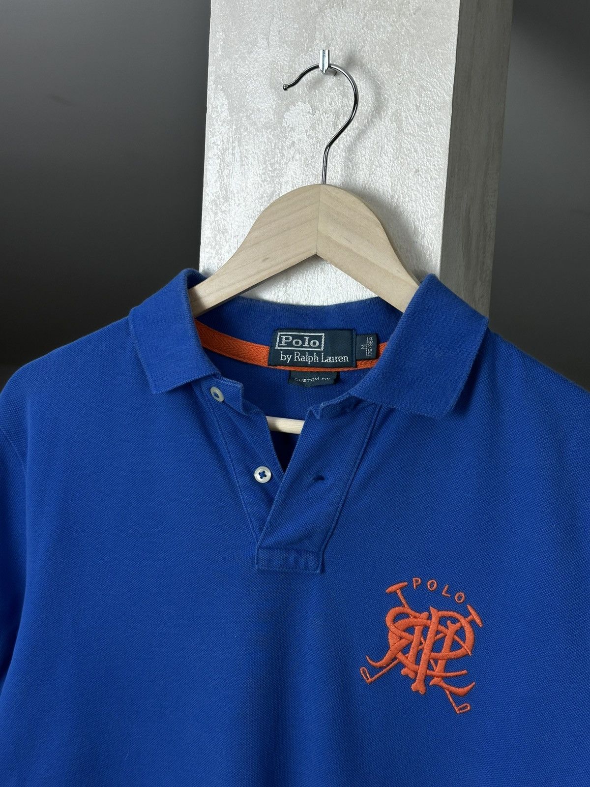Vintage Vintage Polo Ralph Lauren Rugby Blue Polo Tee Size US M / EU 48-50 / 2 - 4 Thumbnail
