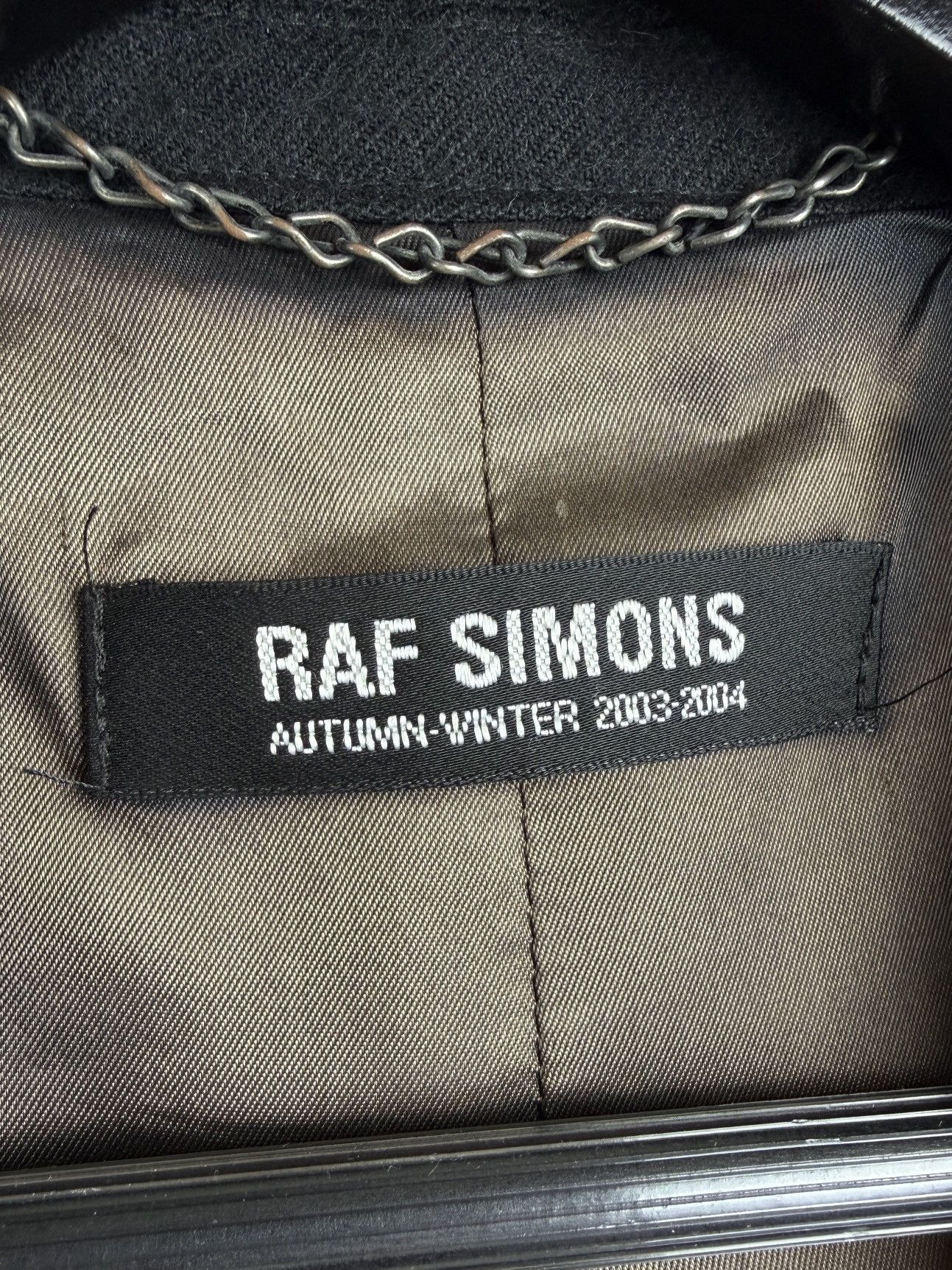 Raf Simons AW03 Raf Simons Closer Wool Blazer Jacket Black Size US S / EU 44-46 / 1 - 8 Thumbnail
