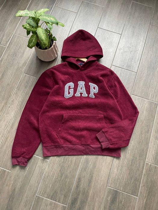 Gap discount hoodie maroon