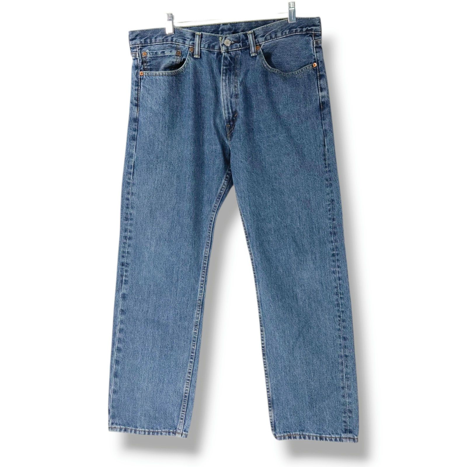 Levi's Levi’s 505 Regular Fit Straight Leg Jeans W36 L30 VTG Y2K Size US 36 / EU 52 - 2 Thumbnail