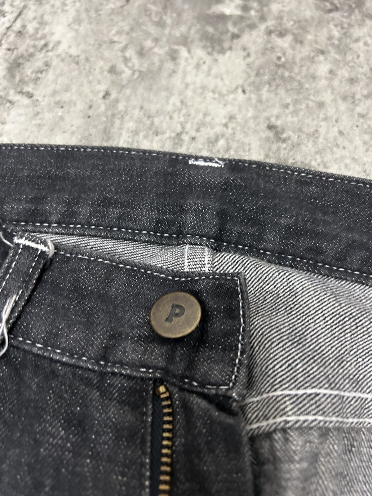 Japanese Brand × Karl Helmut × Pink House Pink House Bear Photo jeans Size US 27 - 14 Thumbnail