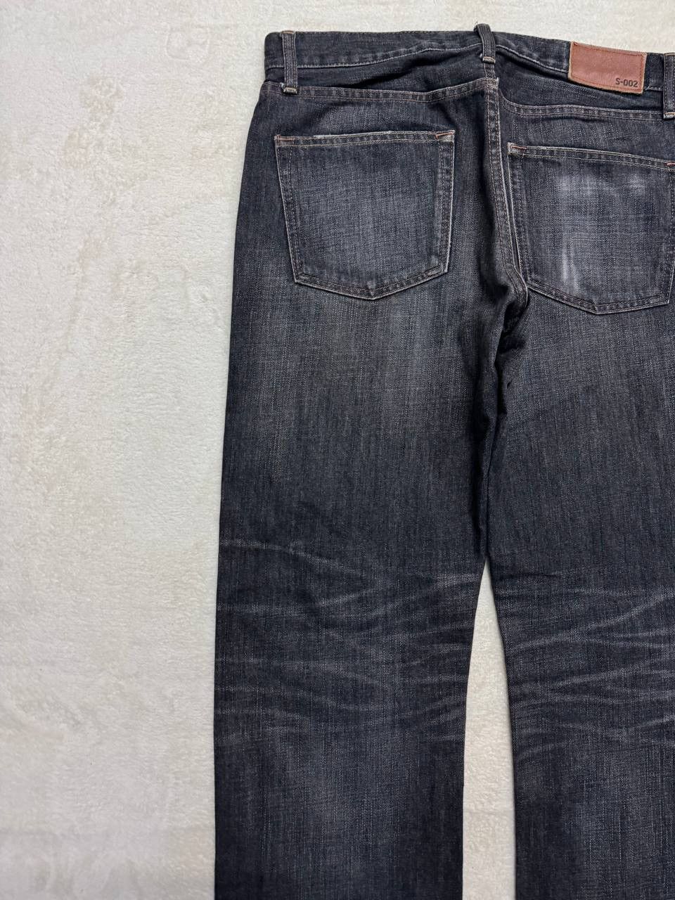 Other INSANE 90s Vintage Uniqlo Mudwash Regular Fit Straight Jeans Size US 32 / EU 48 - 15 Thumbnail
