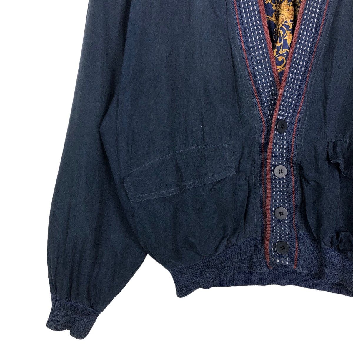 Japanese Brand 🔥Vtg Cropped Bomber Cardigan Jacket Uomo Core Issey Miyake Size US M / EU 48-50 / 2 - 4 Thumbnail