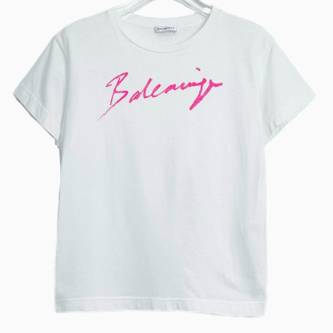Balenciaga Balenciaga White T-Shirt XS Women Size XS / US 0-2 / IT 36-38 - 1 Thumbnail