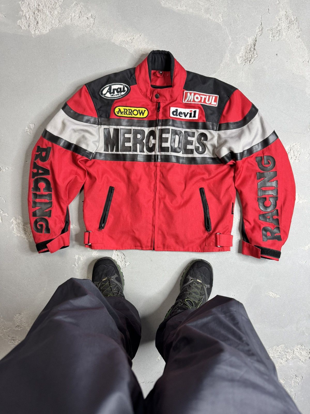 Mercedes-Benz × Vintage VTG Mercedes Benz Racing Jacket Formula Uno Size M Size US M / EU 48-50 / 2 - 1 Thumbnail