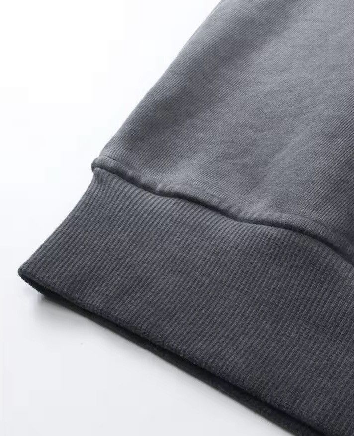 Designer × Vintage Washed Retro Distressed Heavy Oversized Sweatshirt Size US M / EU 48-50 / 2 - 6 Thumbnail