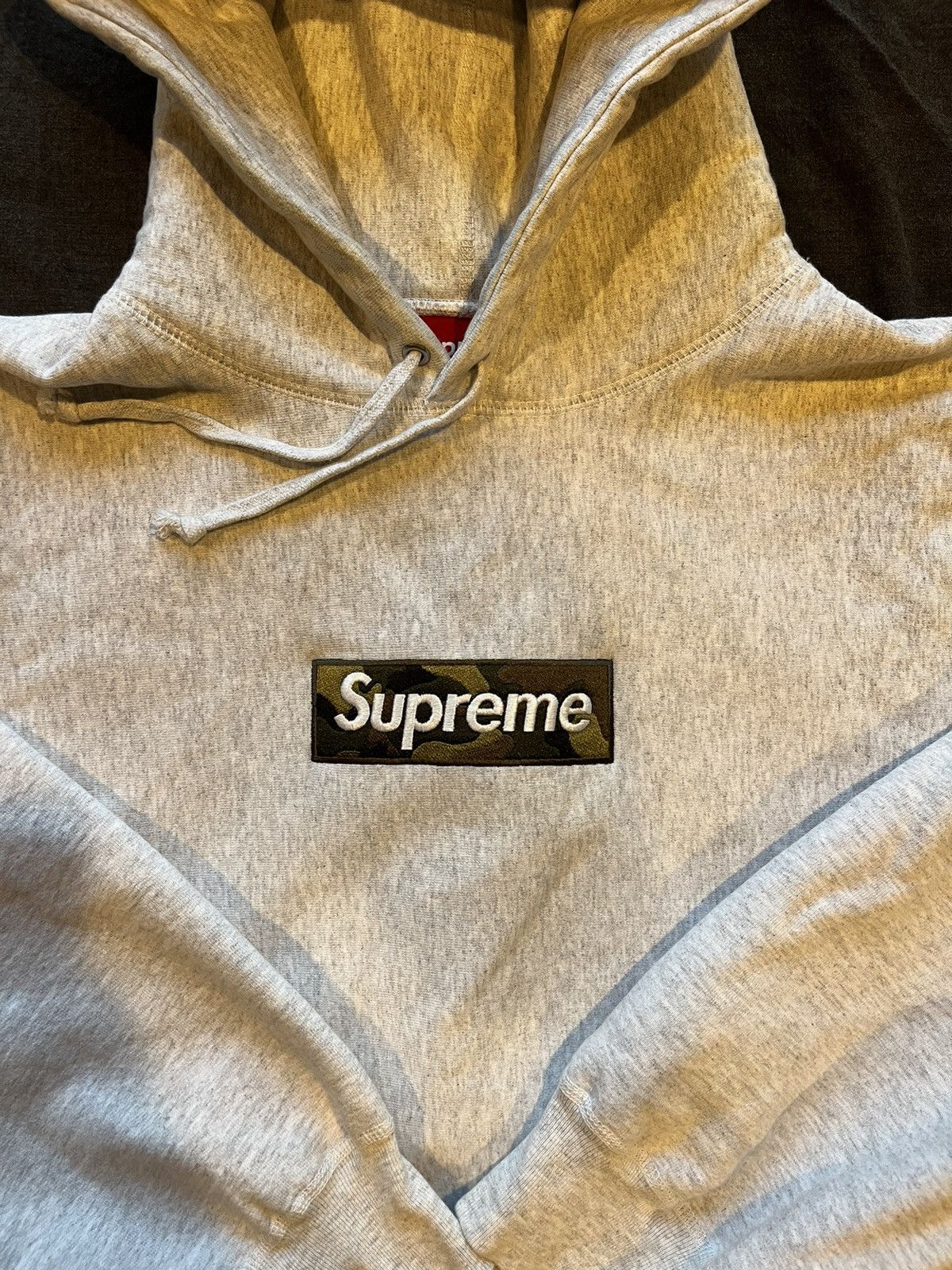 Supreme Supreme Camo Box Logo Hooded Sweatshirt (FW 22) Size US L / EU 52-54 / 3 - 3 Thumbnail