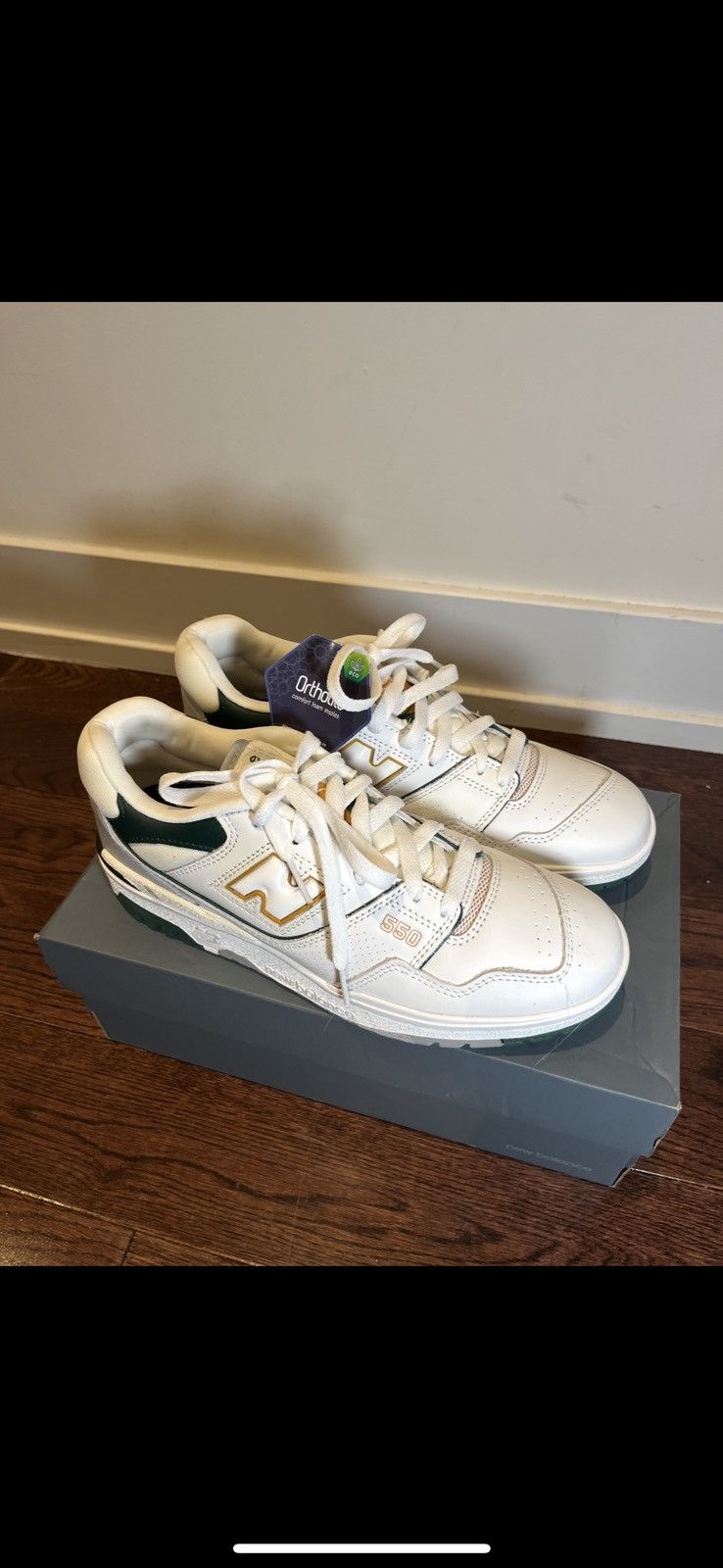 New Balance × Other New Balance 550 White Nightwatch Green Size US 8.5 / EU 41-42 - 5 Thumbnail