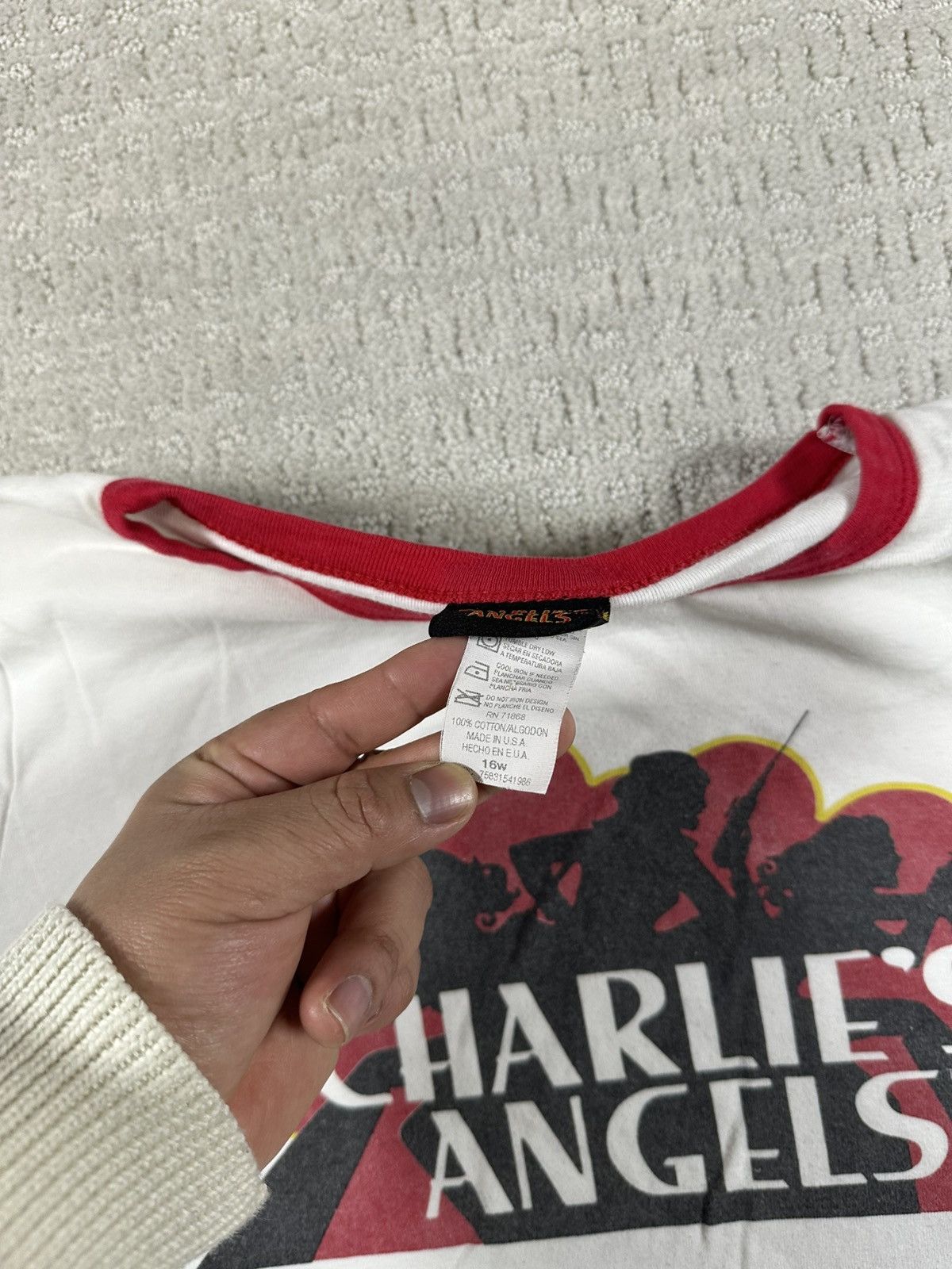 Band Tees Vintage Charlie’s Angels promo T-shirt Size XXL / US 16-18 / IT 52-54 - 3 Thumbnail