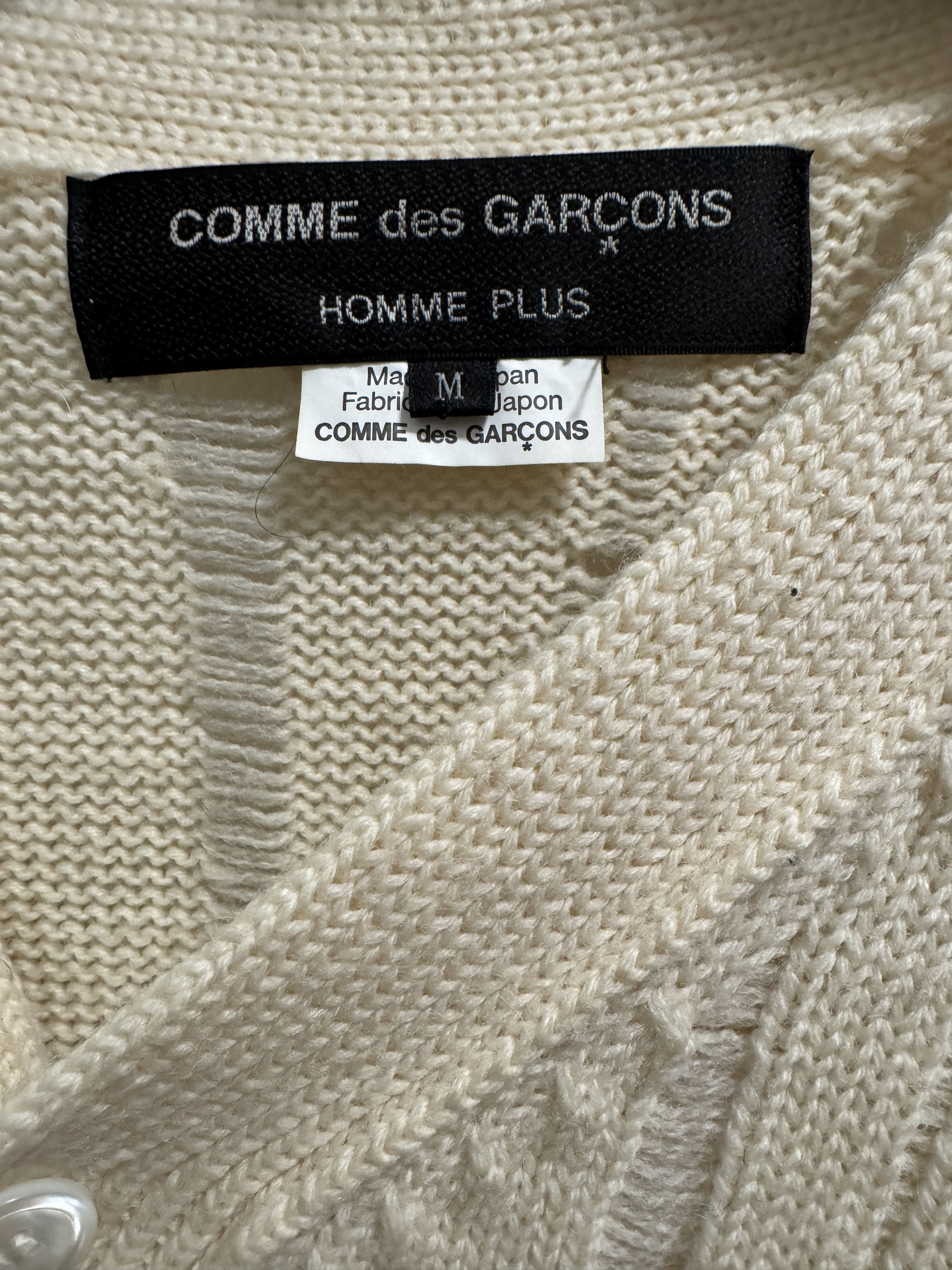 Comme des Garcons Homme Plus Comme De Garcon Homme Plus Cardigan Size US M / EU 48-50 / 2 - 5 Thumbnail