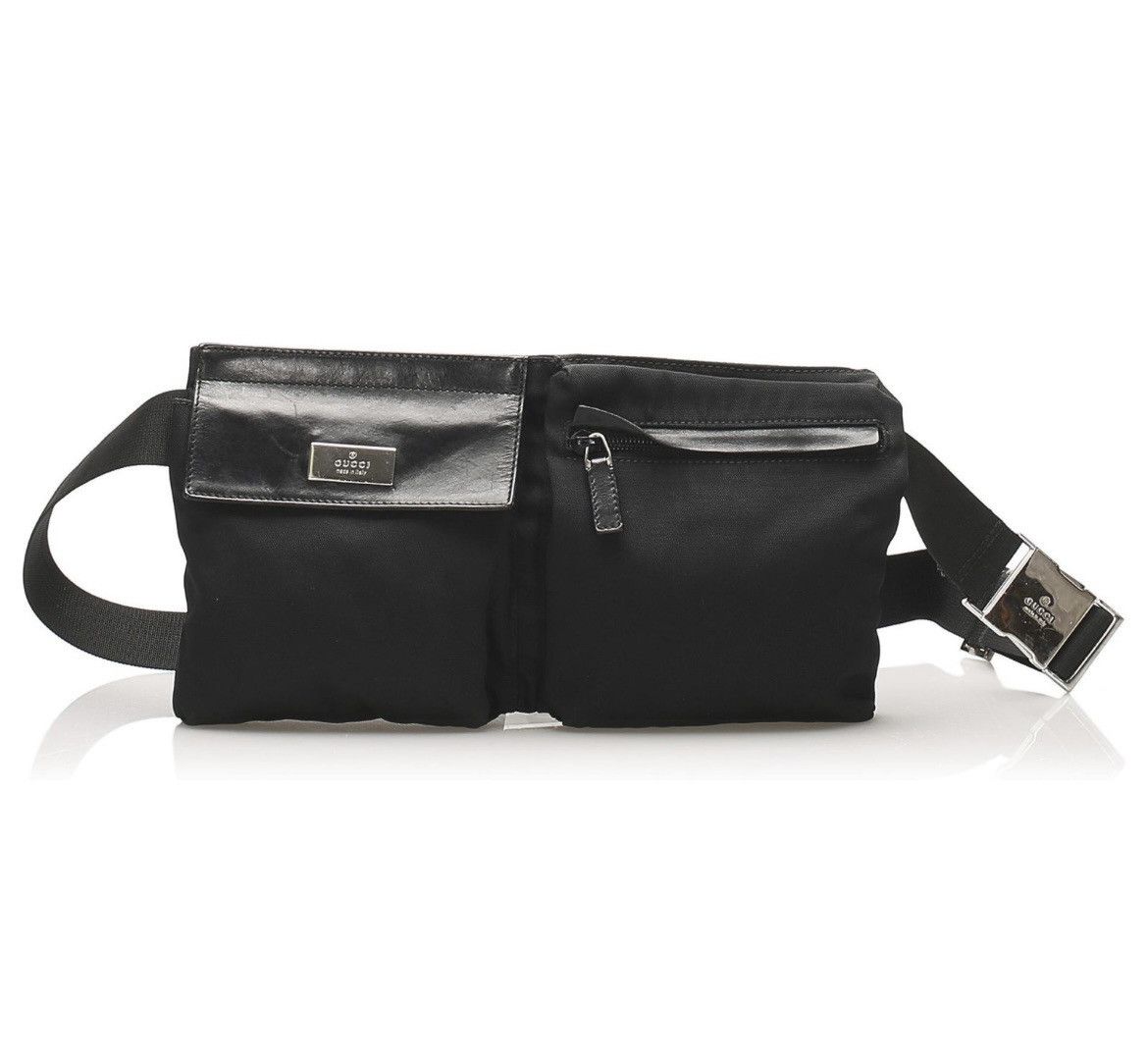 Gucci Gucci Black Nylon Belt Bag Size ONE SIZE - 2 Thumbnail
