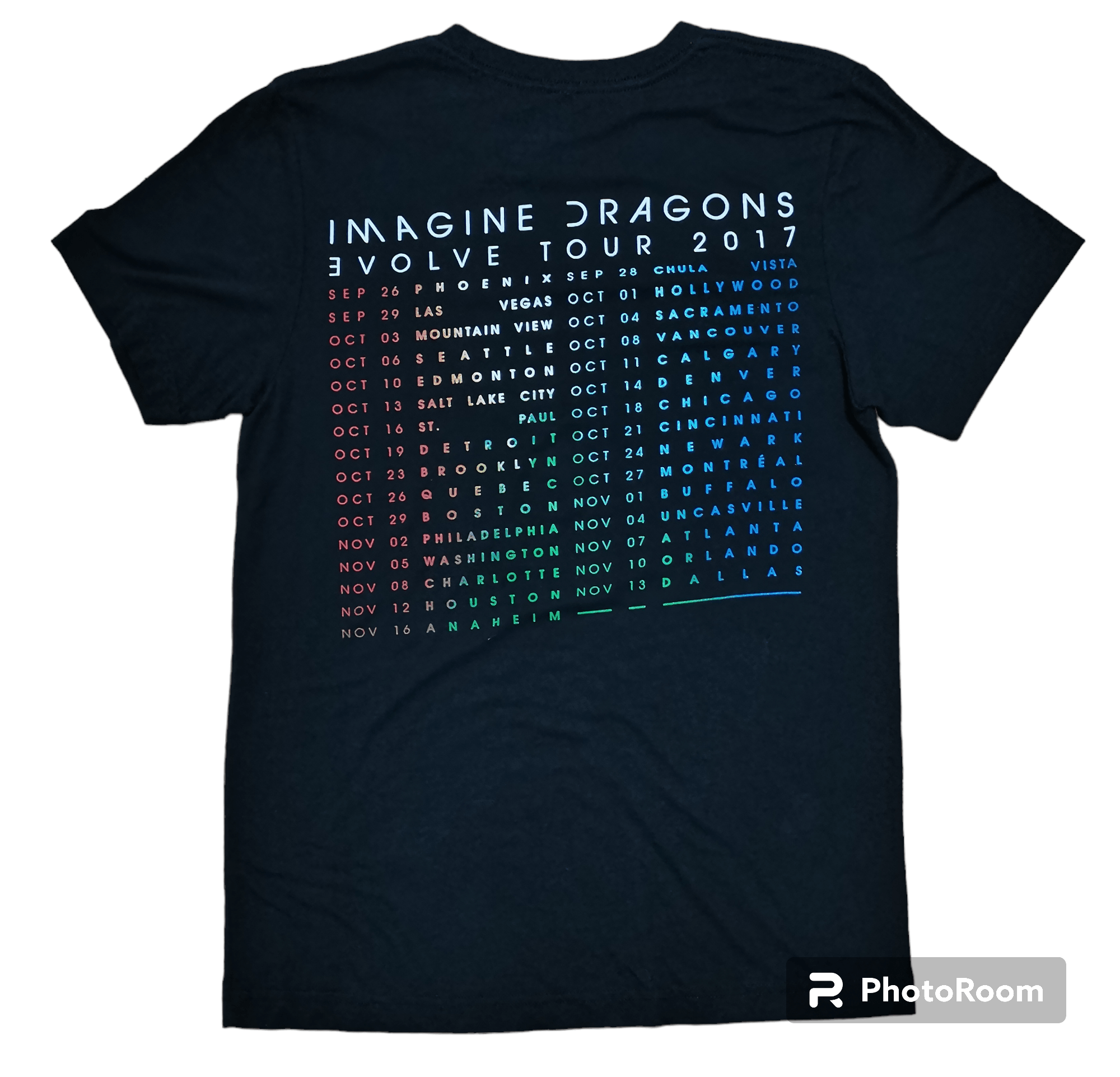 Band Tees IMAGINE DRAGON EVOLVE TOUR 2017 SHIRT Size US M / EU 48-50 / 2 - 2 Thumbnail