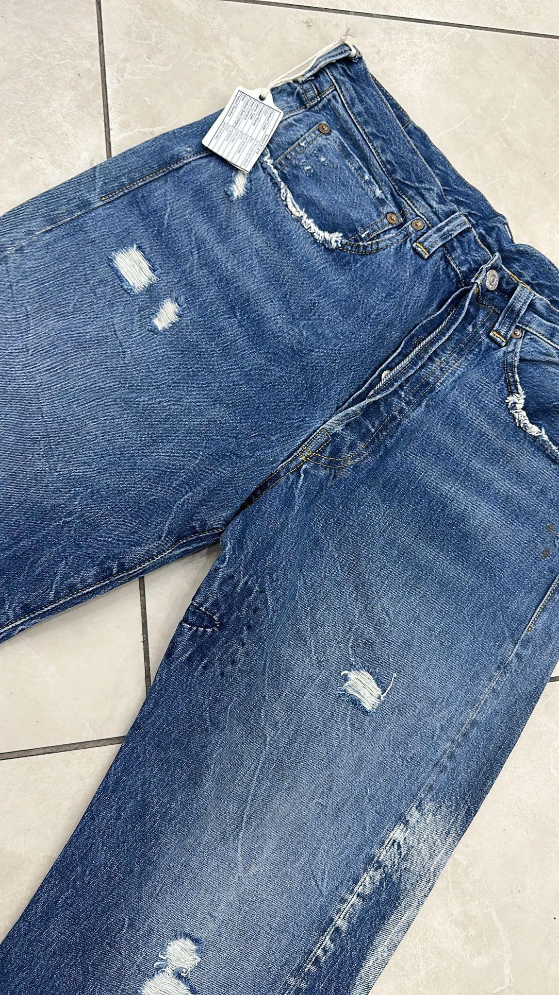 Levi's Vintage Clothing LVC Levi's Vintage Clothing SAMPLE 1947 501XX Selvedge Jeans Size US 32 / EU 48 - 10 Thumbnail
