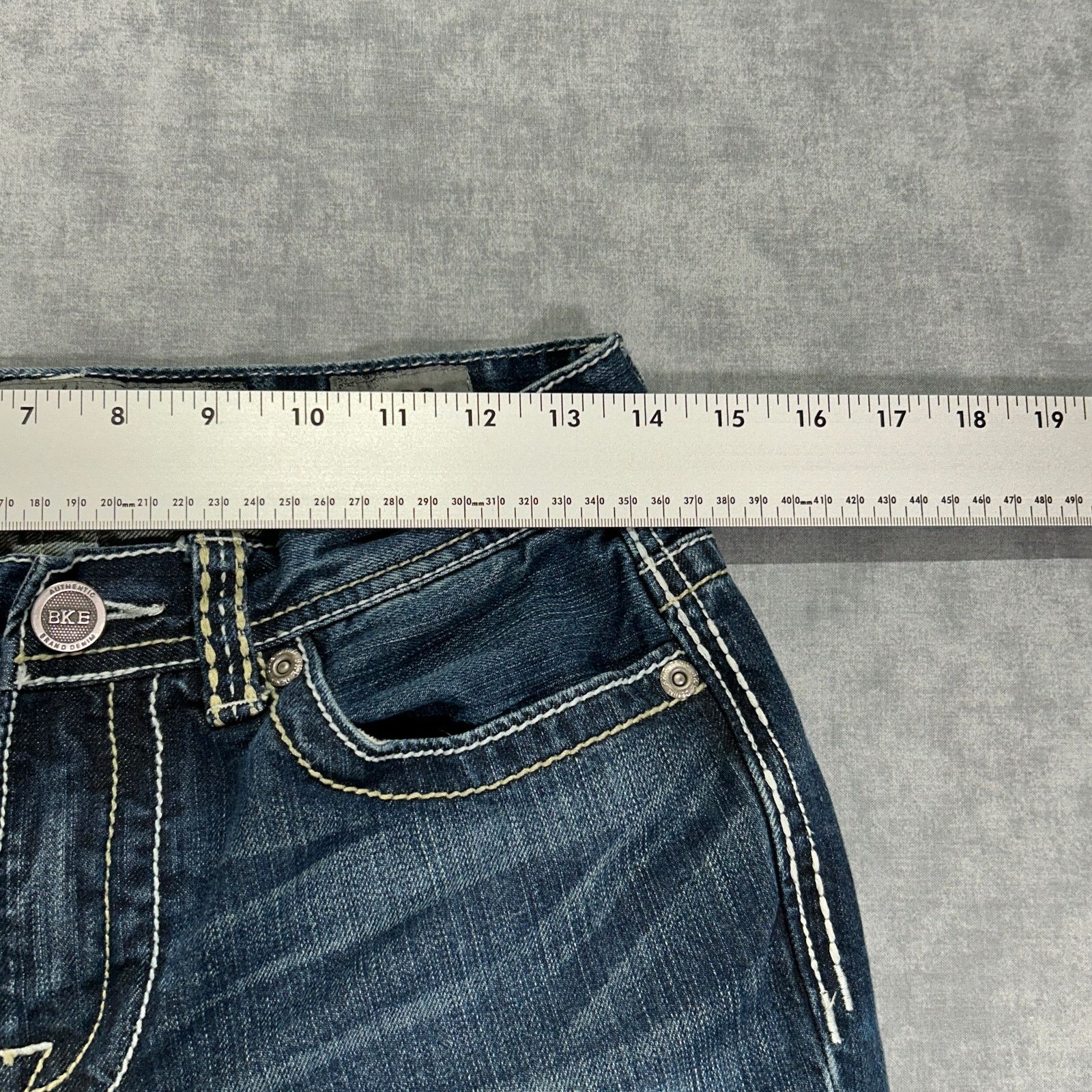 BKE BKE Aiden low rise slim fit bootcut Y2K jeans womens 28x29 Size 28" / US 6 / IT 42 - 7 Thumbnail