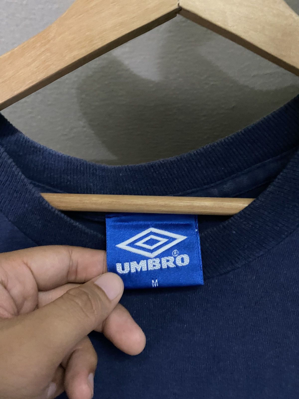 Umbro Umbro lazio vtg 90’s tee Size US M / EU 48-50 / 2 - 2 Thumbnail
