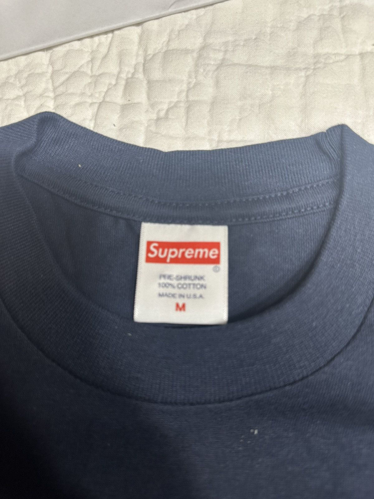 Supreme SUPREME SHEARS TEE/ BRAND NEW MEDIUM NAVY Size US M / EU 48-50 / 2 - 2 Thumbnail
