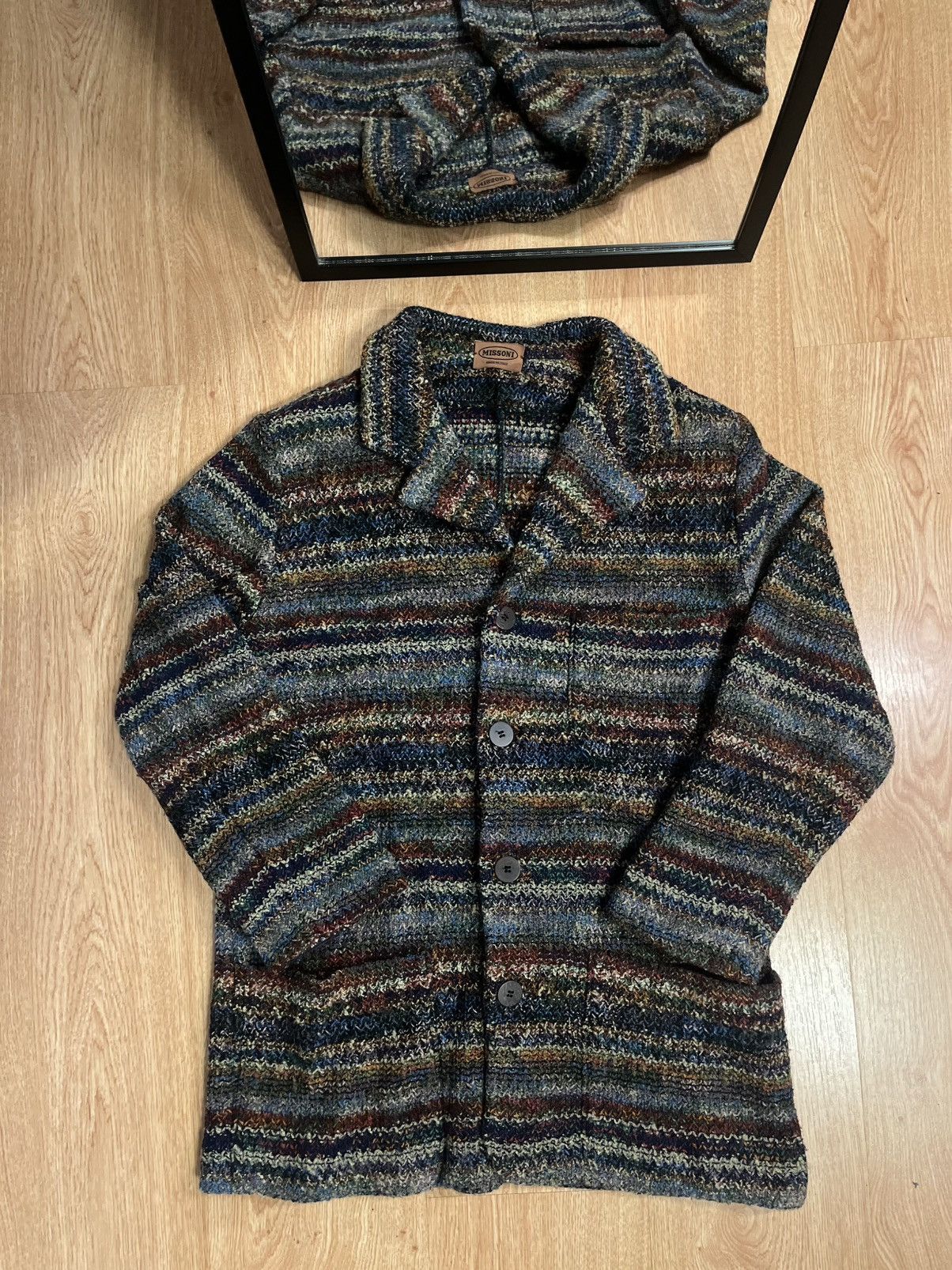 Missoni MISSONI multicolor 3D jacket Size M / US 6-8 / IT 42-44 - 1 Thumbnail