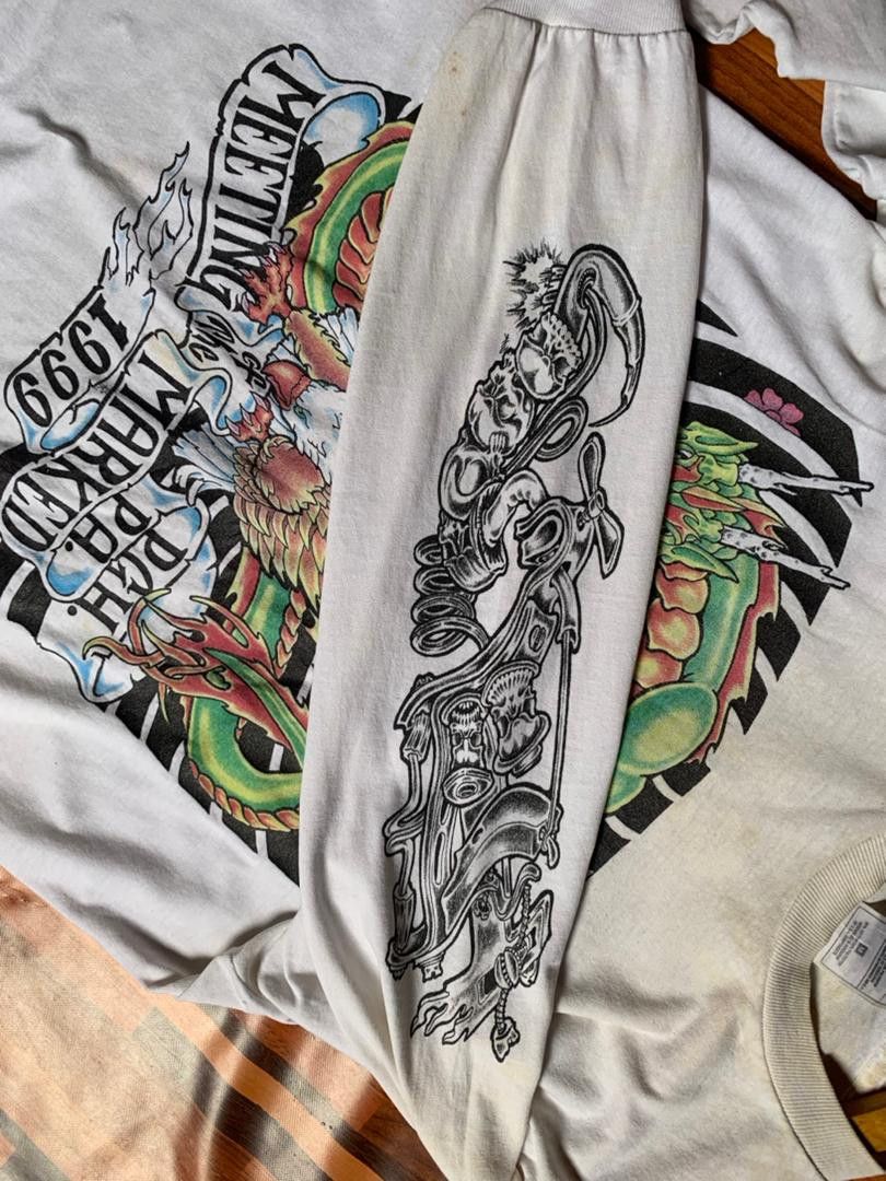 Vintage E30 meeting marked 1999 Tattoo dragon ball eagle skate Size US L / EU 52-54 / 3 - 1 Thumbnail