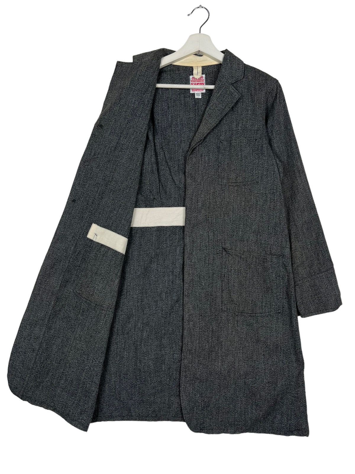 Beams Plus 🔥 BEAMS BOY CHORE LONG JACKET MADE IN JAPAN Size US S / EU 44-46 / 1 - 9 Thumbnail