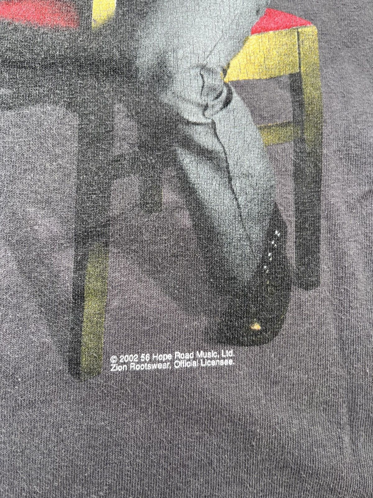 Bob Marley Vintage BOB MARLEY Smoking T-shirt 2002 00s Rasta Reggae Size US M / EU 48-50 / 2 - 3 Thumbnail