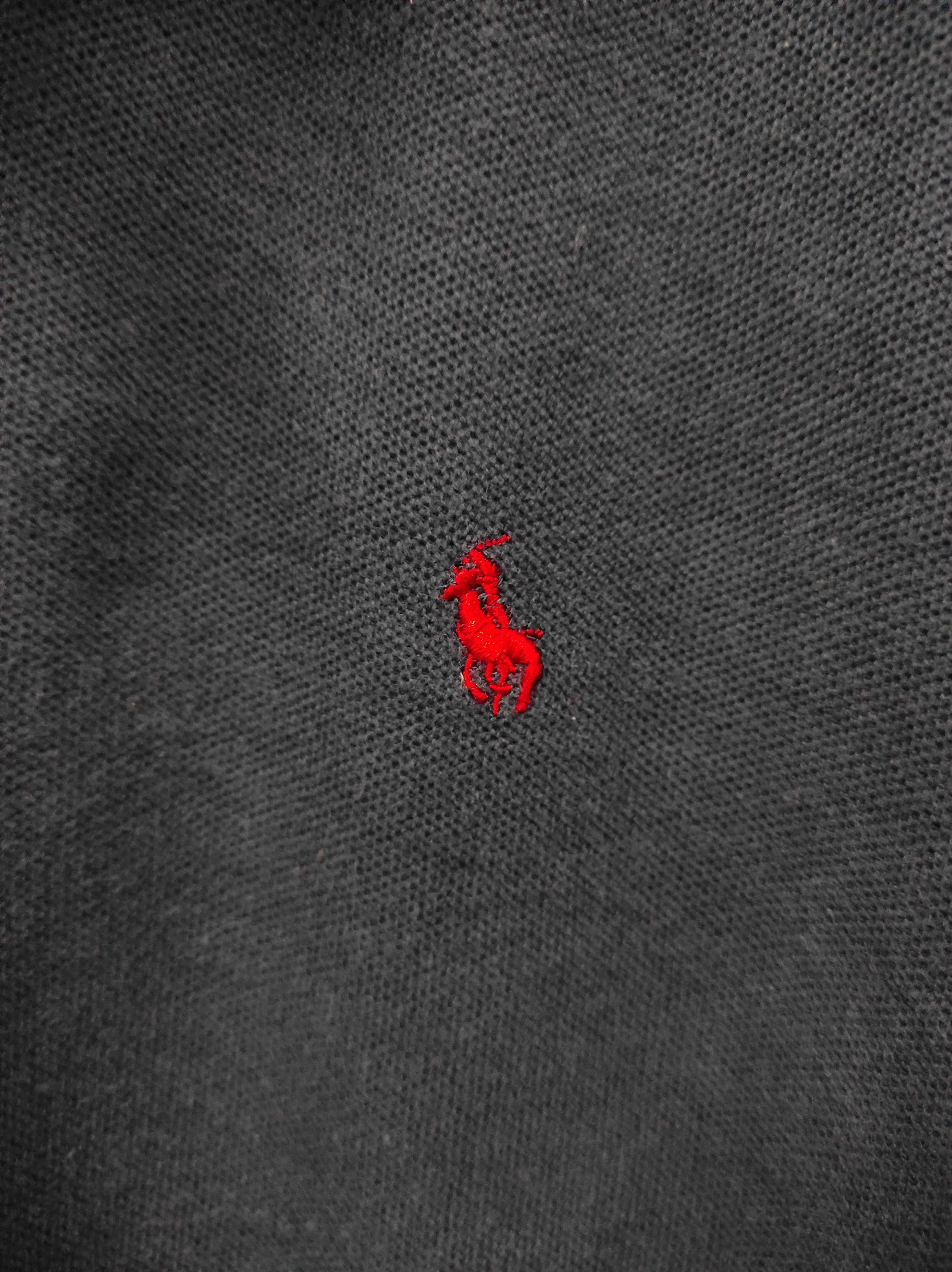 Polo Ralph Lauren × Ralph Lauren × Vintage POLO RALPH LAUREN POLO SHIRT LONGSLEEVE FADED Size US L / EU 52-54 / 3 - 3 Thumbnail