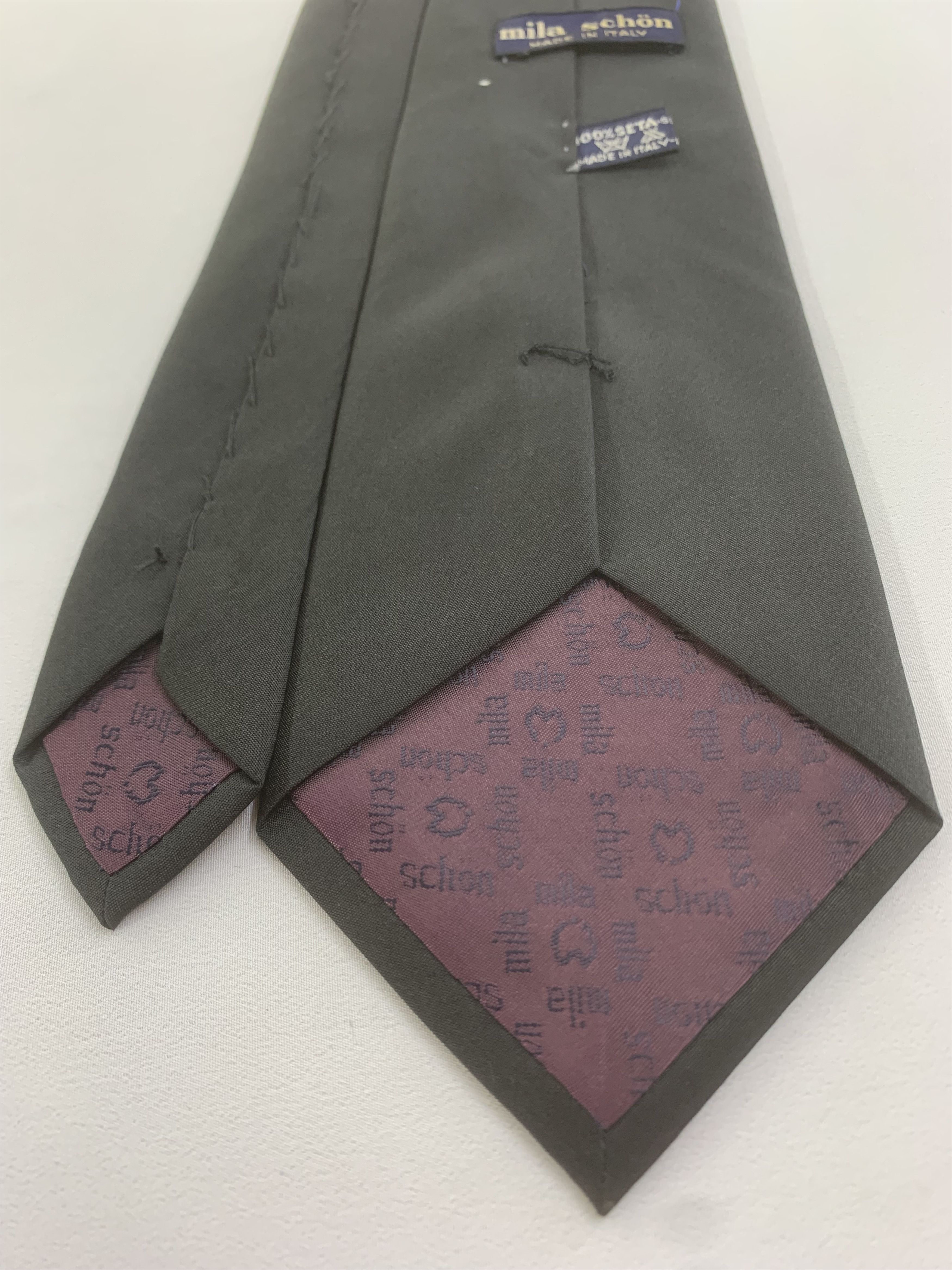 Mila Schon Mila Schon silk tie NT1008 Size ONE SIZE - 6 Thumbnail