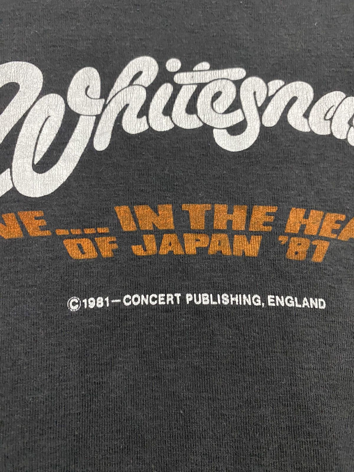 Band Tees Whitesnake live in heart tour 1981 Japan shirt AA0081 Size US M / EU 48-50 / 2 - 3 Thumbnail