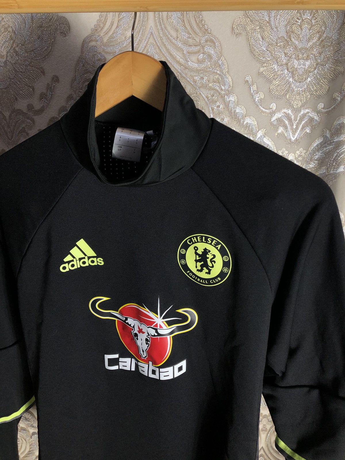 Vintage VERY RARE ADIDAS FC CHELSEA LONDON ENGLAND SOCCER JERSEY 90s Size US S / EU 44-46 / 1 - 2 Thumbnail