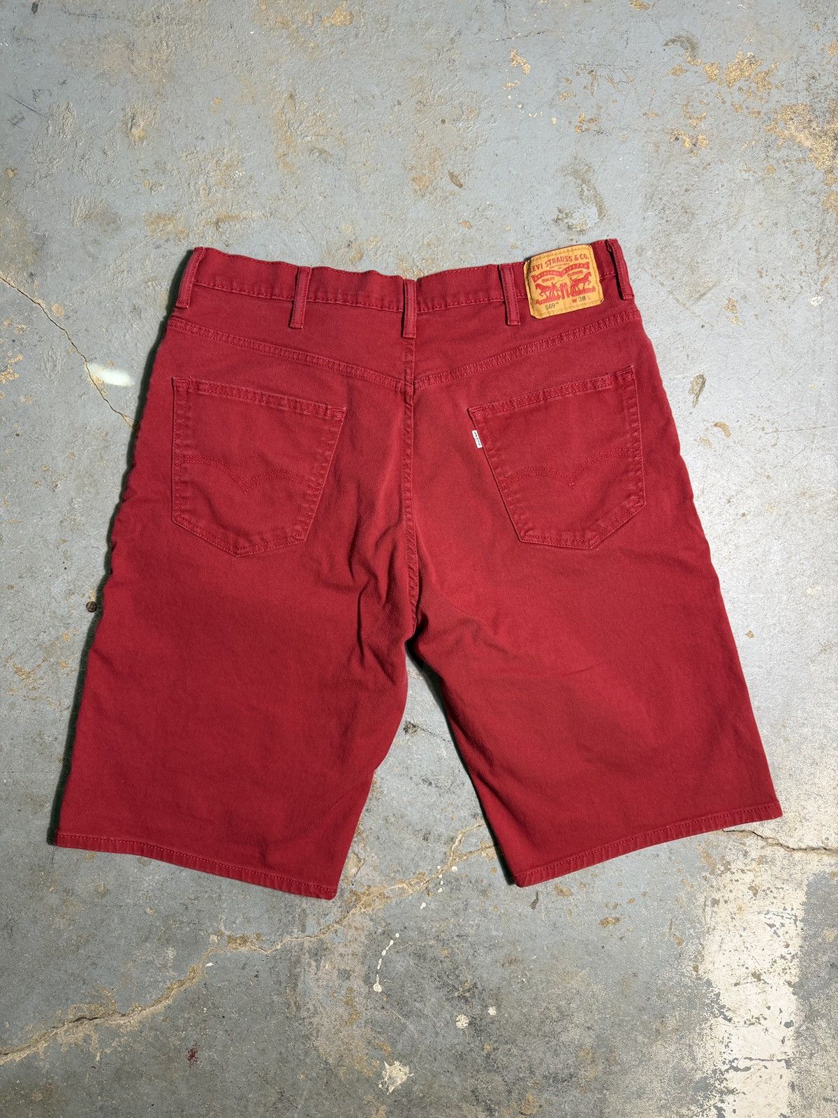 Levi's Red Levi’s Shorts Size US 38 / EU 54 - 2 Thumbnail