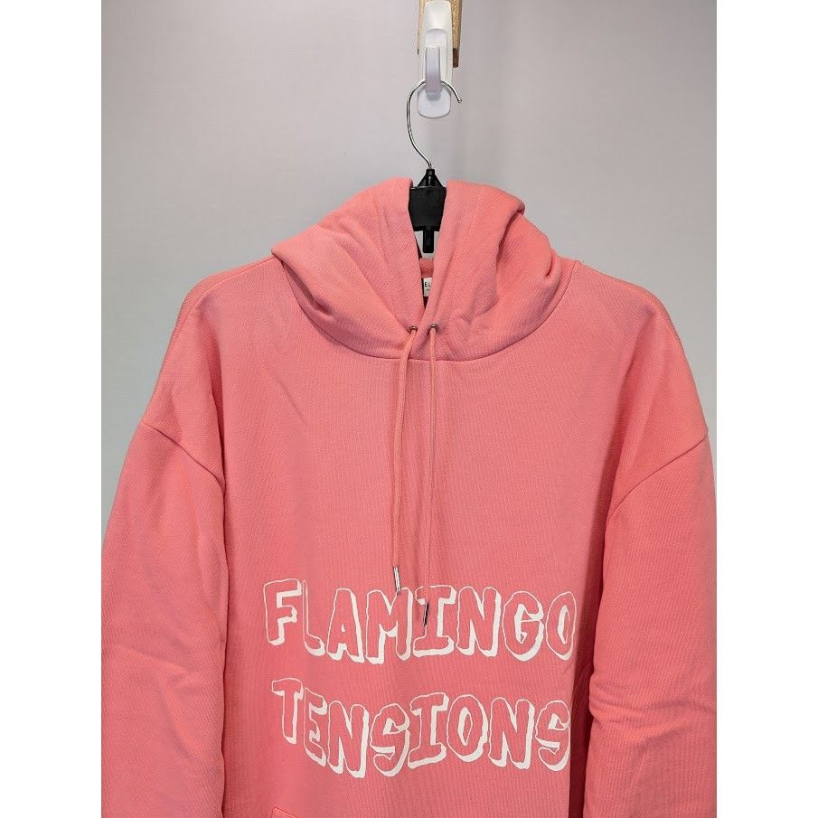 Celine o1rshd1 " Flamingo Tensions " Hoodie in Pink Size US M / EU 48-50 / 2 - 5 Thumbnail