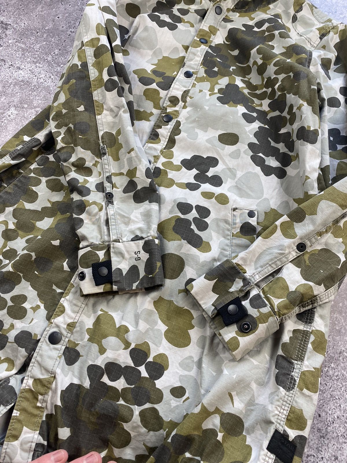 G-Star G-Star Raw Junya Watanaba Camo Japan military jacket Y2K rar Size US S / EU 44-46 / 1 - 6 Thumbnail
