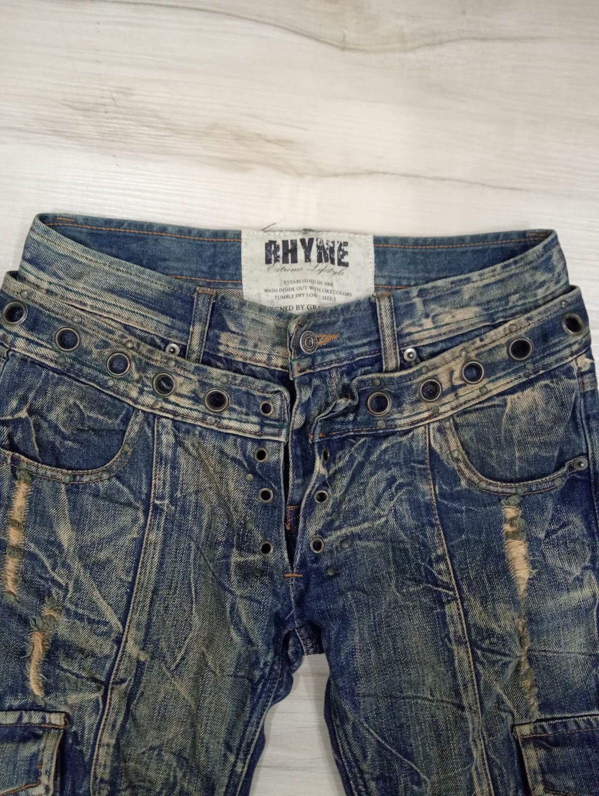 If Six Was Nine Rhyme double waist flare denim Size US 30 / EU 46 - 2 Thumbnail