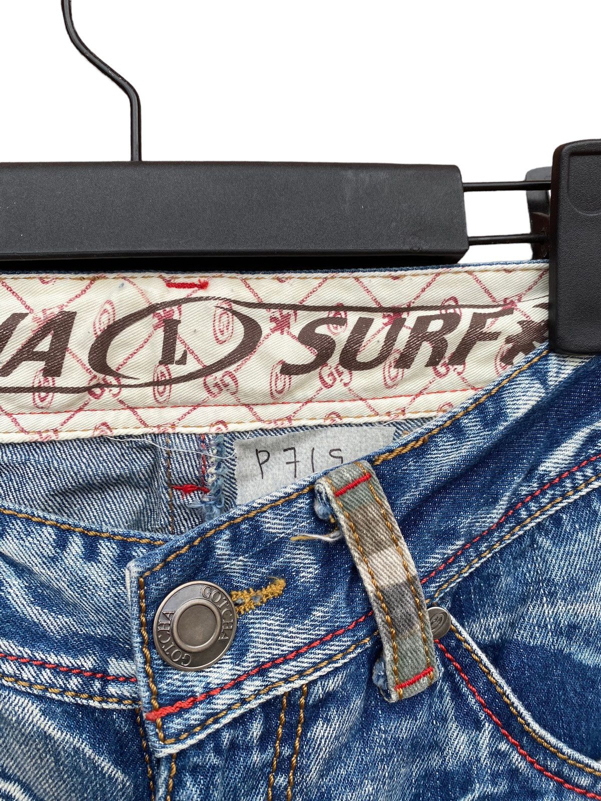 Japanese Brand Gotcha Distressed Pants Size US 31 - 6 Thumbnail