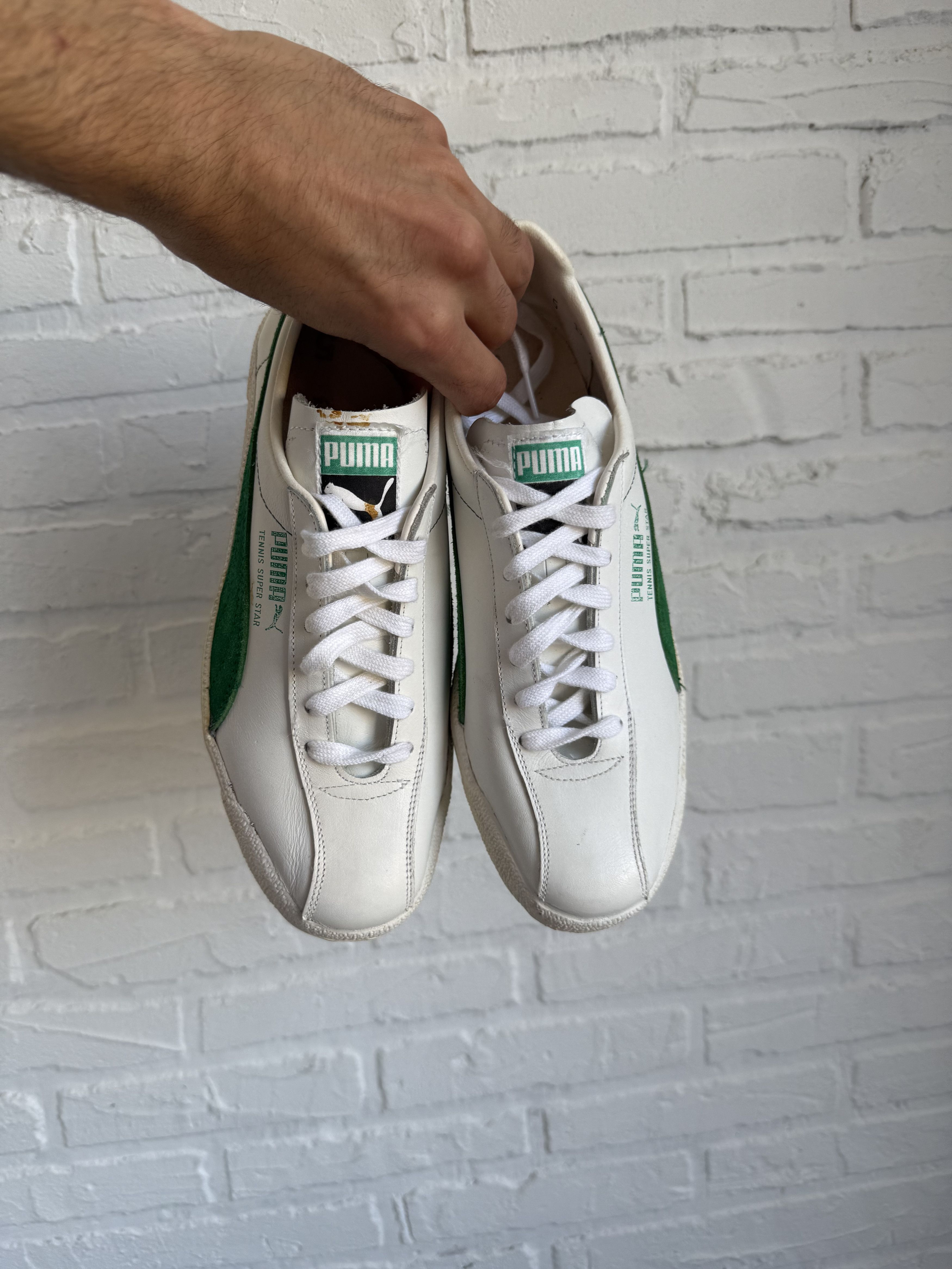 Puma RARE Vintage 80s Puma tennis Super Star sneaker Size US 5 / EU 37 - 14 Thumbnail
