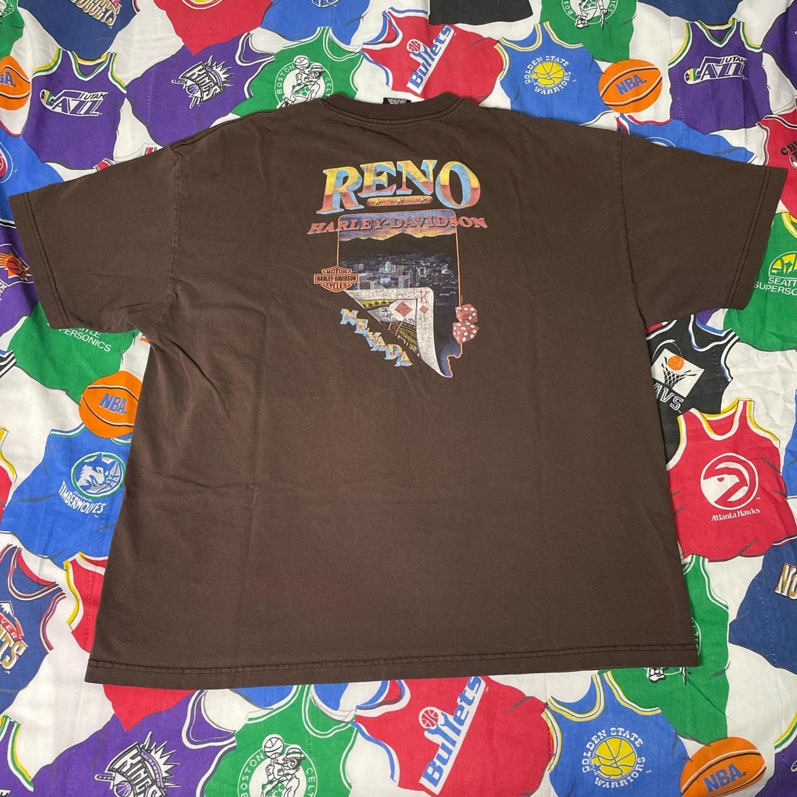 Harley Davidson VTG 2004 Harley Davidson Motorcycle Mens Sz XL T-Shirt Size US XL / EU 56 / 4 - 2 Thumbnail