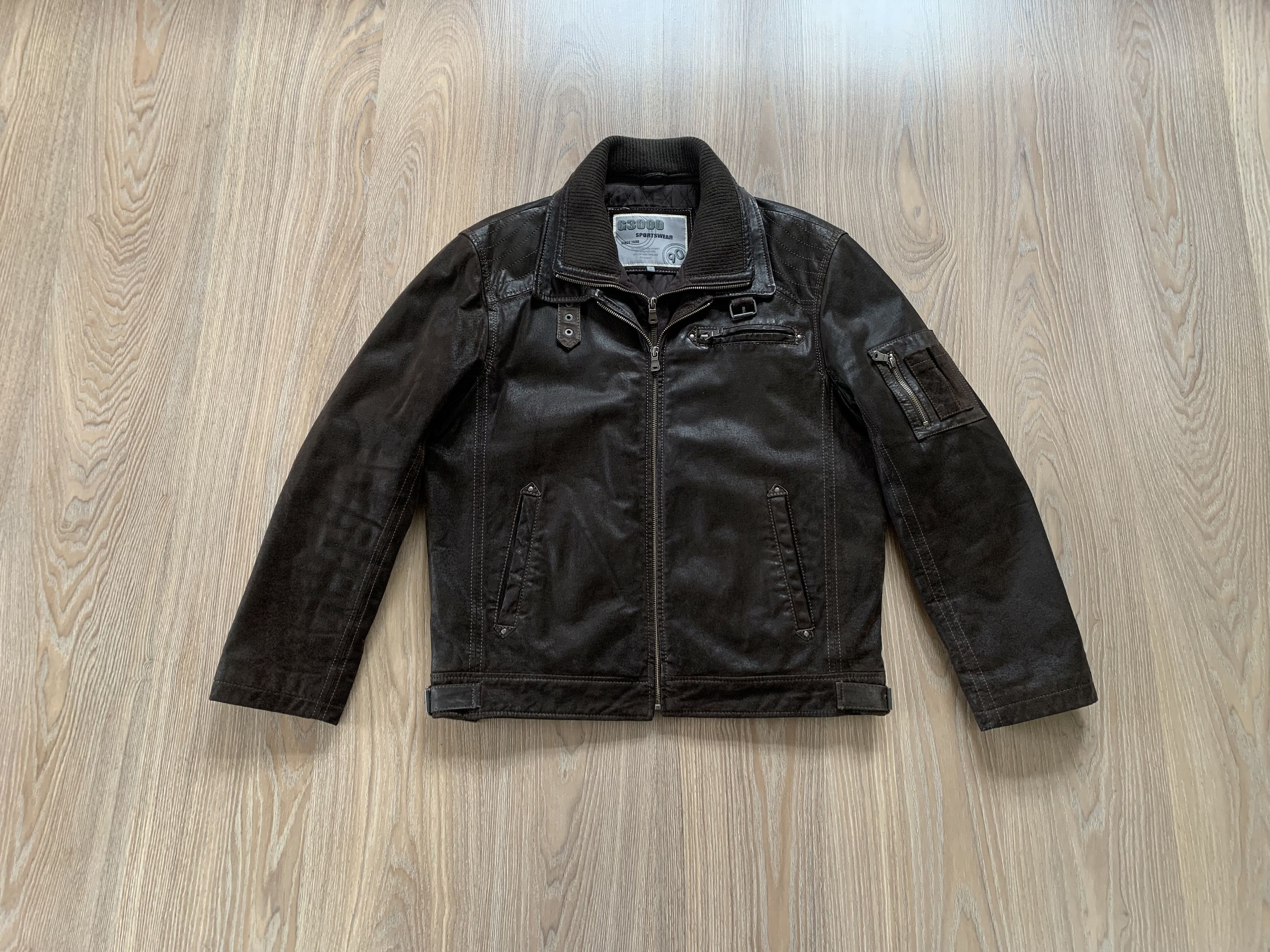 Other G3000 Blackout Chuck Leather Jacket Size US S / EU 44-46 / 1 - 1 Thumbnail
