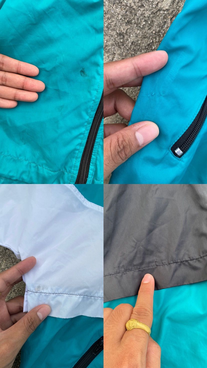 Nike Vintage 90s Nike Swoosh Windbreaker Jacket Size US L / EU 52-54 / 3 - 16 Thumbnail
