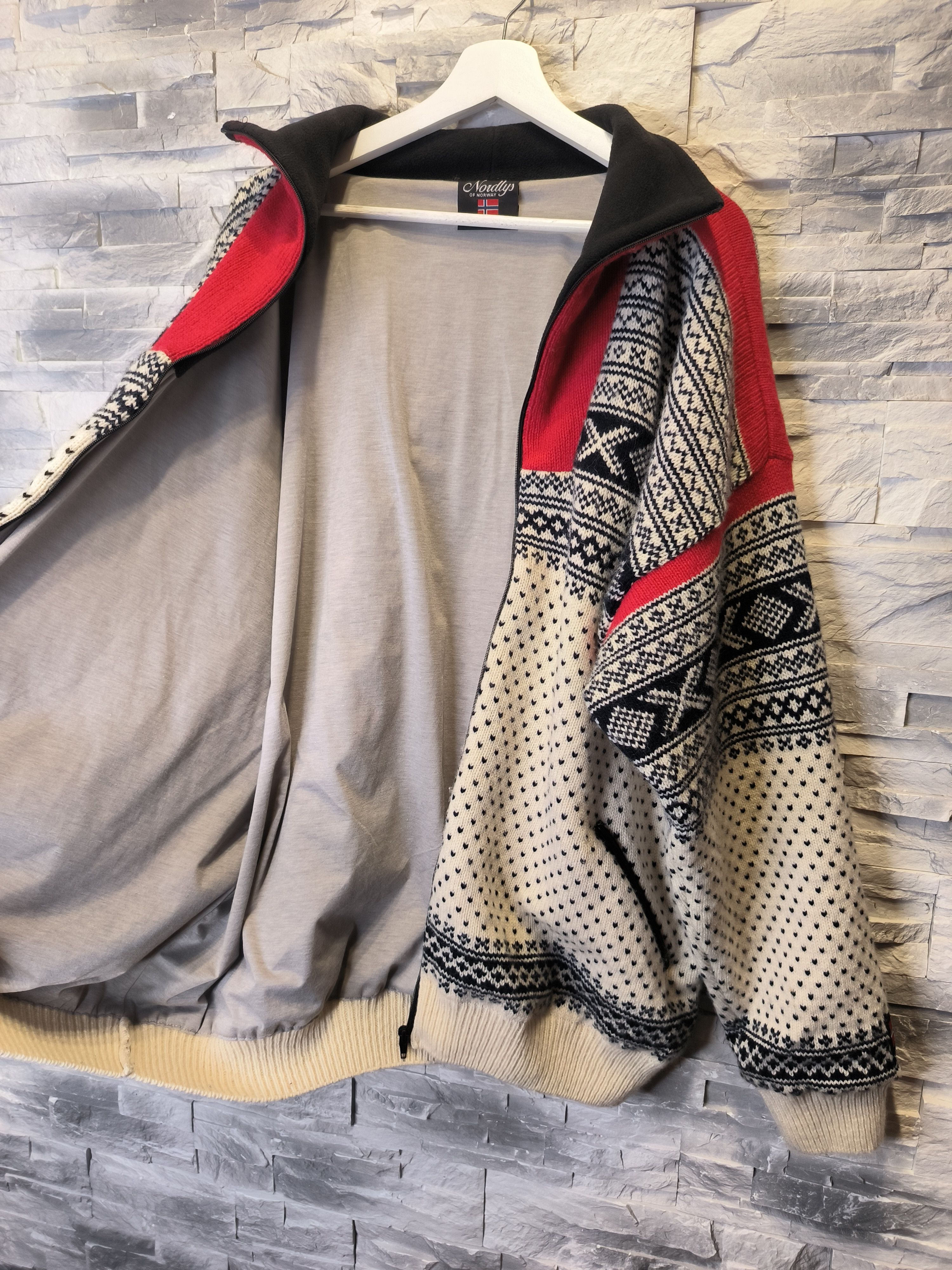 Dale Of Norway Nordlys of Norway Knitwear Wool Cardigan Zip Jacket Size US XXL / EU 58 / 5 - 4 Thumbnail