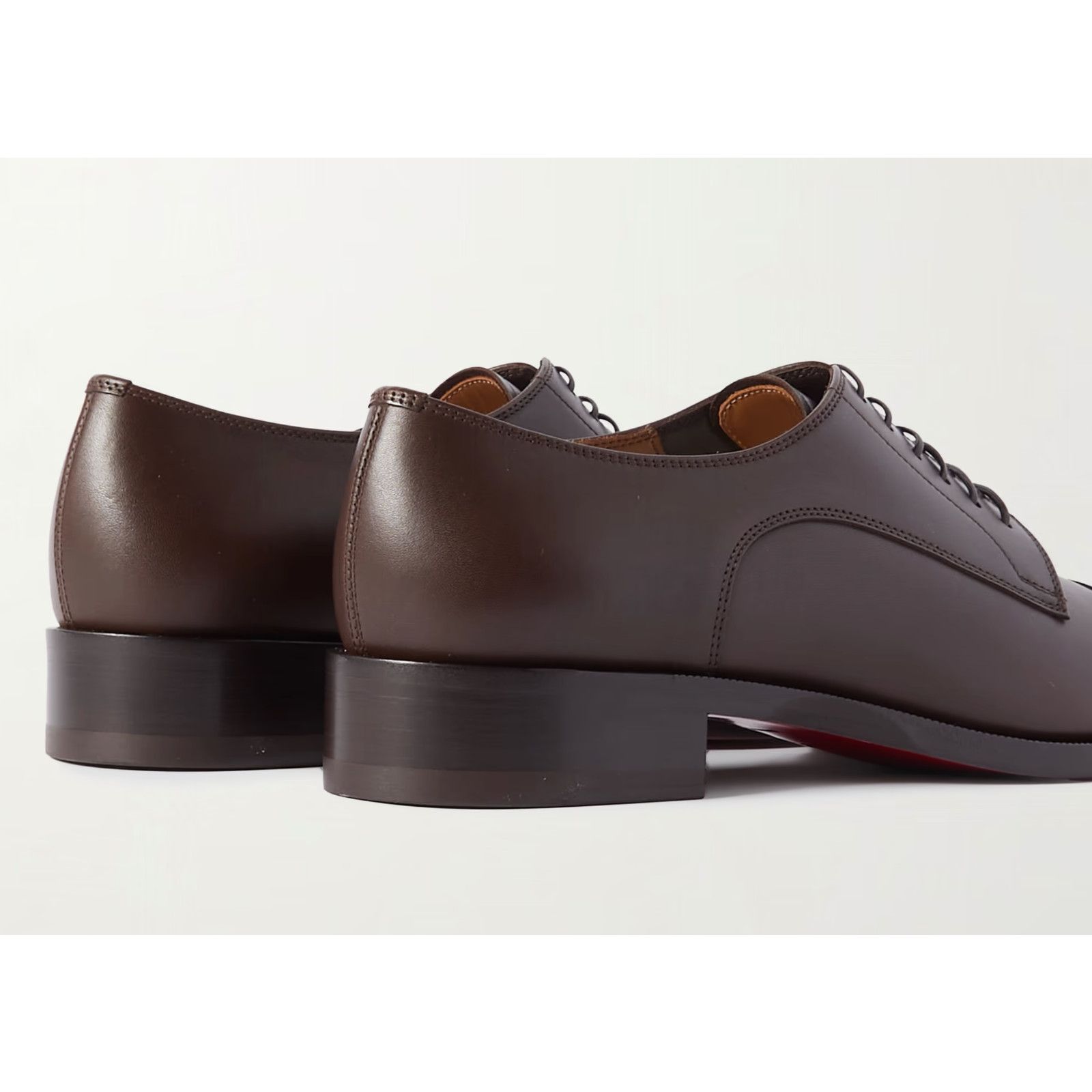 Christian Louboutin Christian Louboutin Leather Dress Oxford Derby Loafer 44 11 Size US 11 / EU 44 - 15 Thumbnail