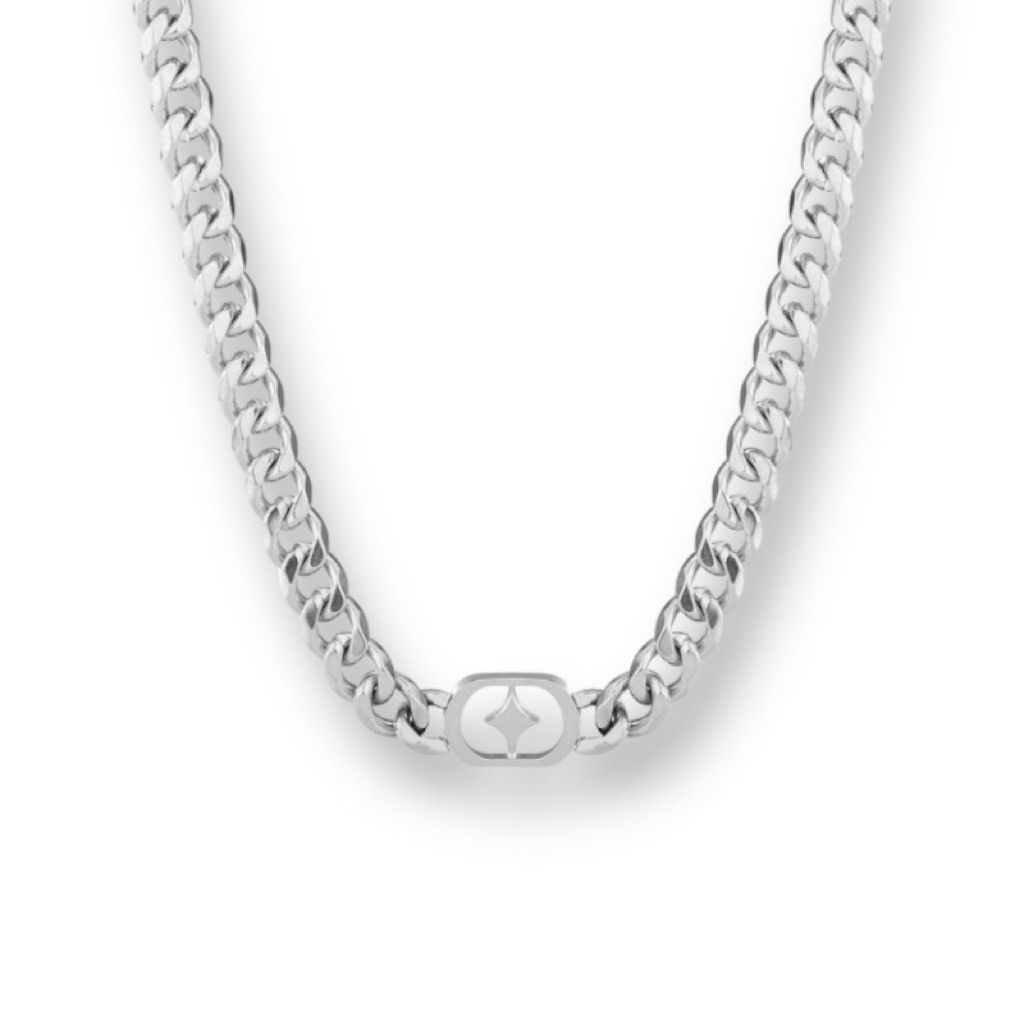 Other Star Link Chain Necklace for Men Women Unisex Hip Hop Style Size ONE SIZE - 1 Thumbnail