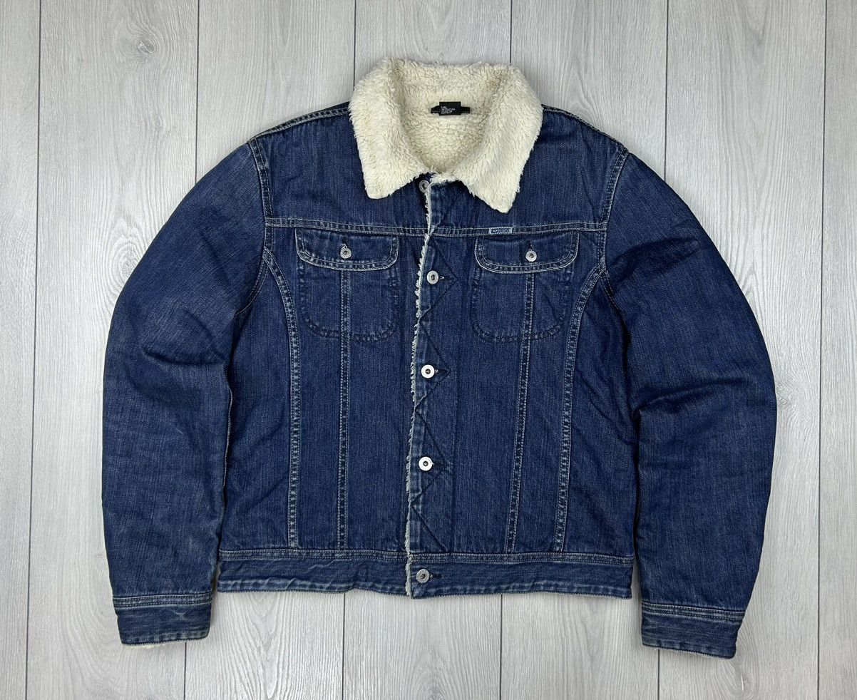 Diesel × Vintage Diesel Vintage Sherpa Denim Jacket Size S - M Size US M / EU 48-50 / 2 - 1 Thumbnail