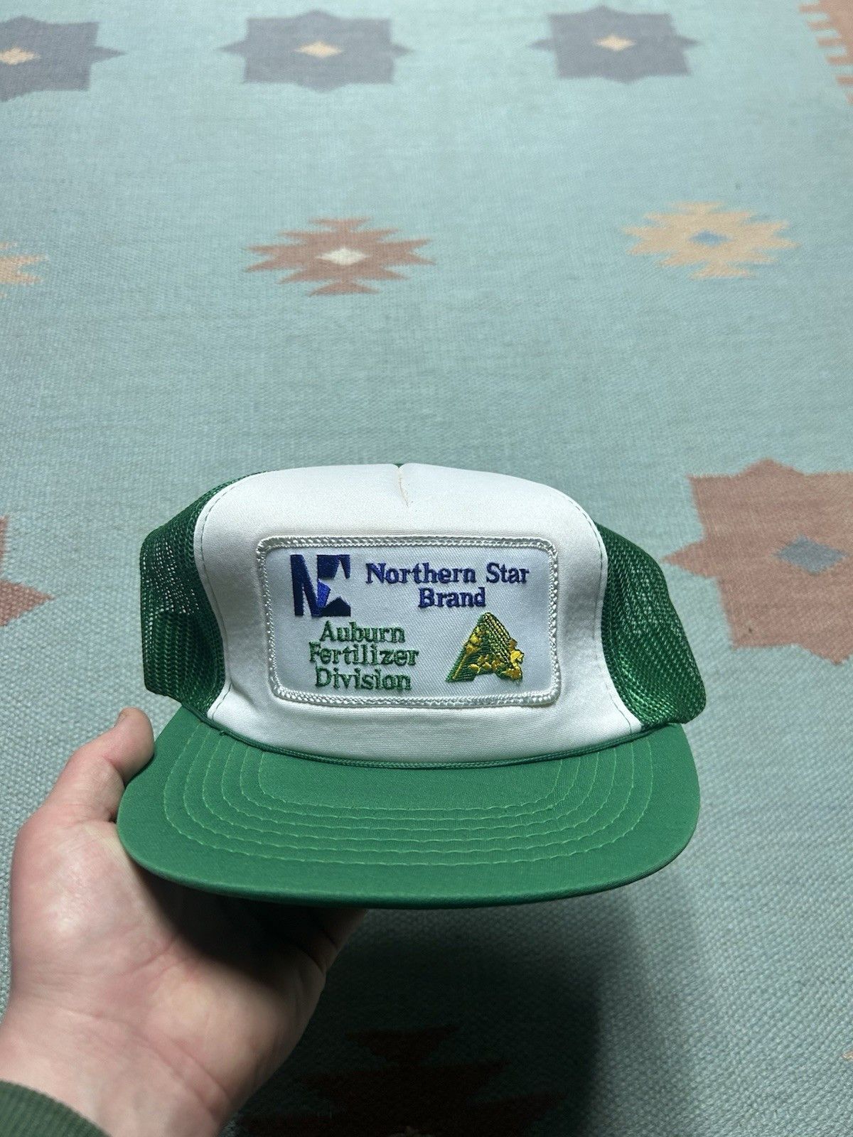 Vintage Vtg trucker hat farm northern star minerals auburn fertilize Size ONE SIZE - 2 Thumbnail